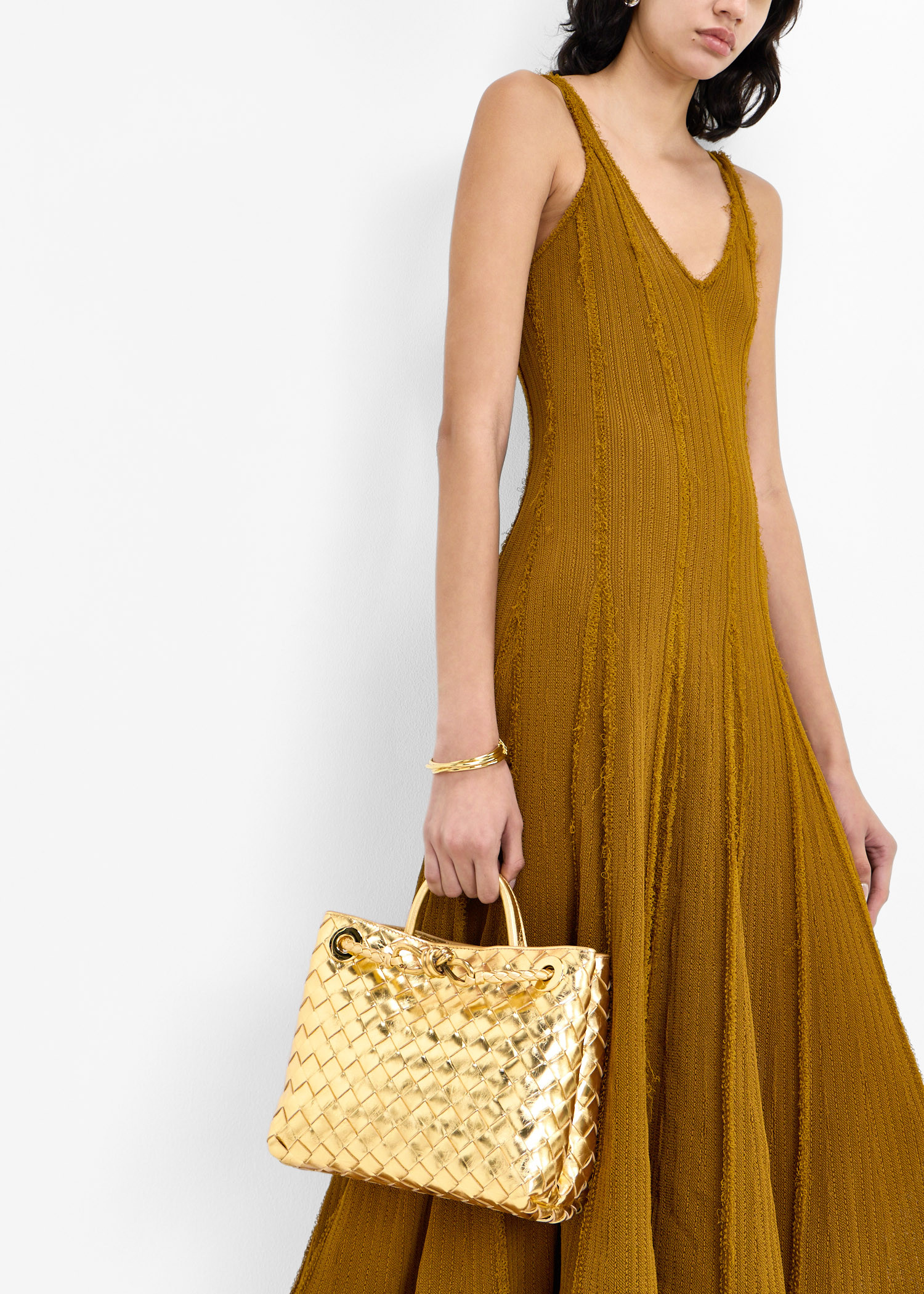 

Small Andiamo bag, Gold