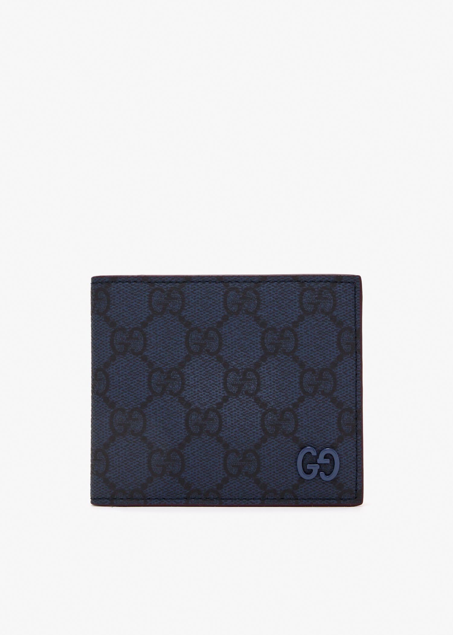 

GG bi-fold wallet, Navy