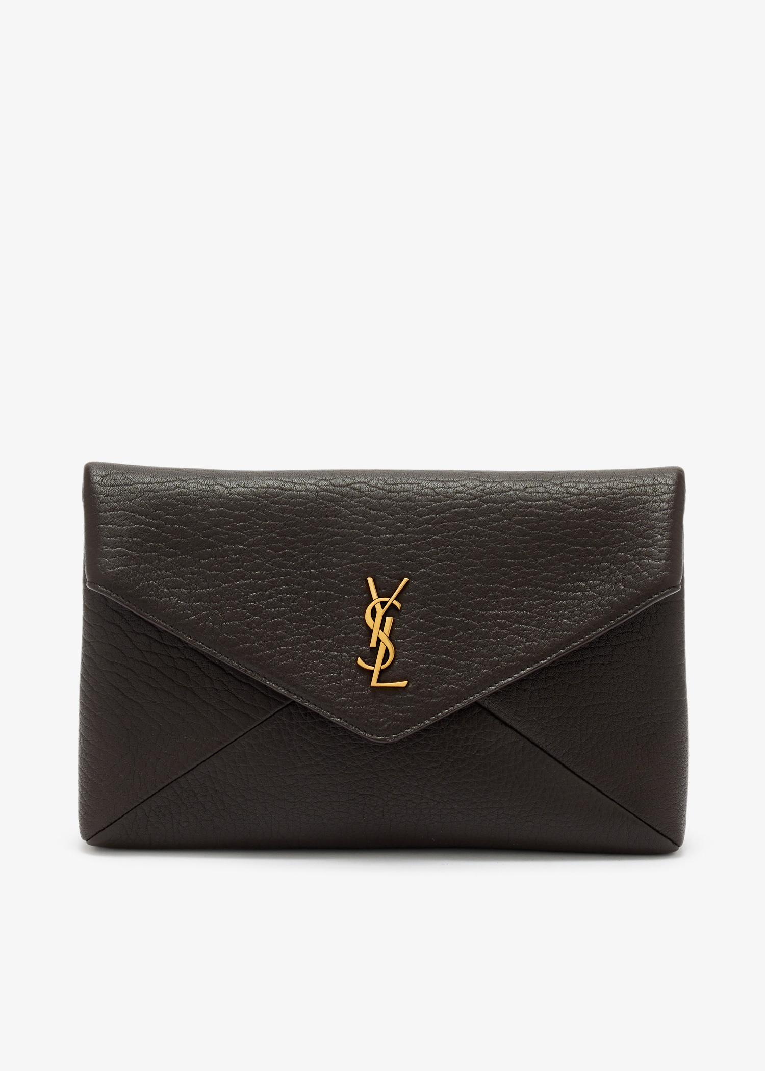 

Cassandre large envelope pouch, Brown