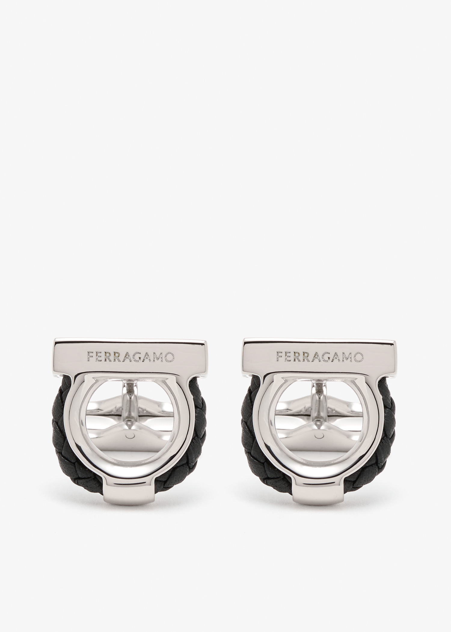 

Gancini cufflinks, Silver