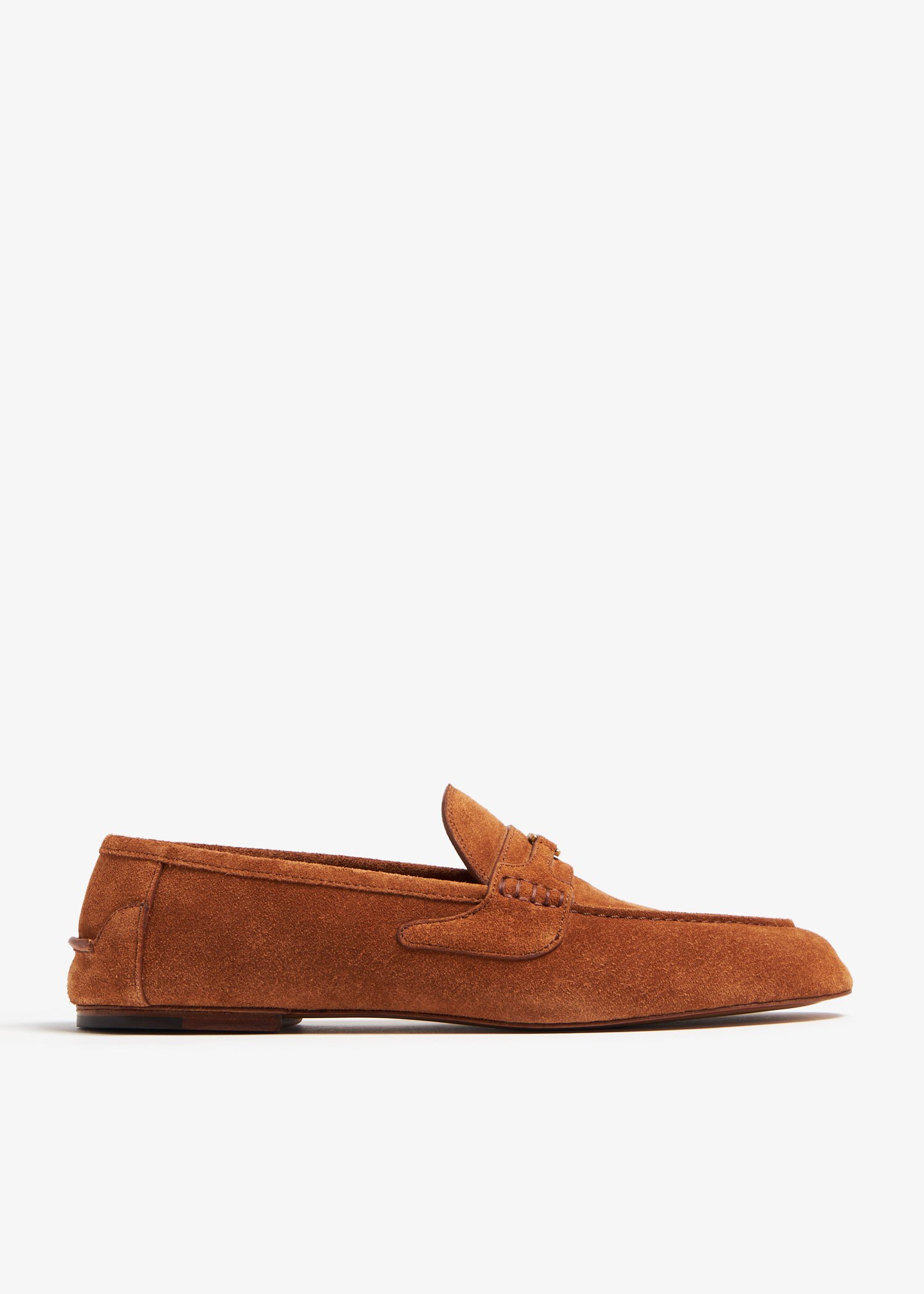 Interlocking G loafers, Brown