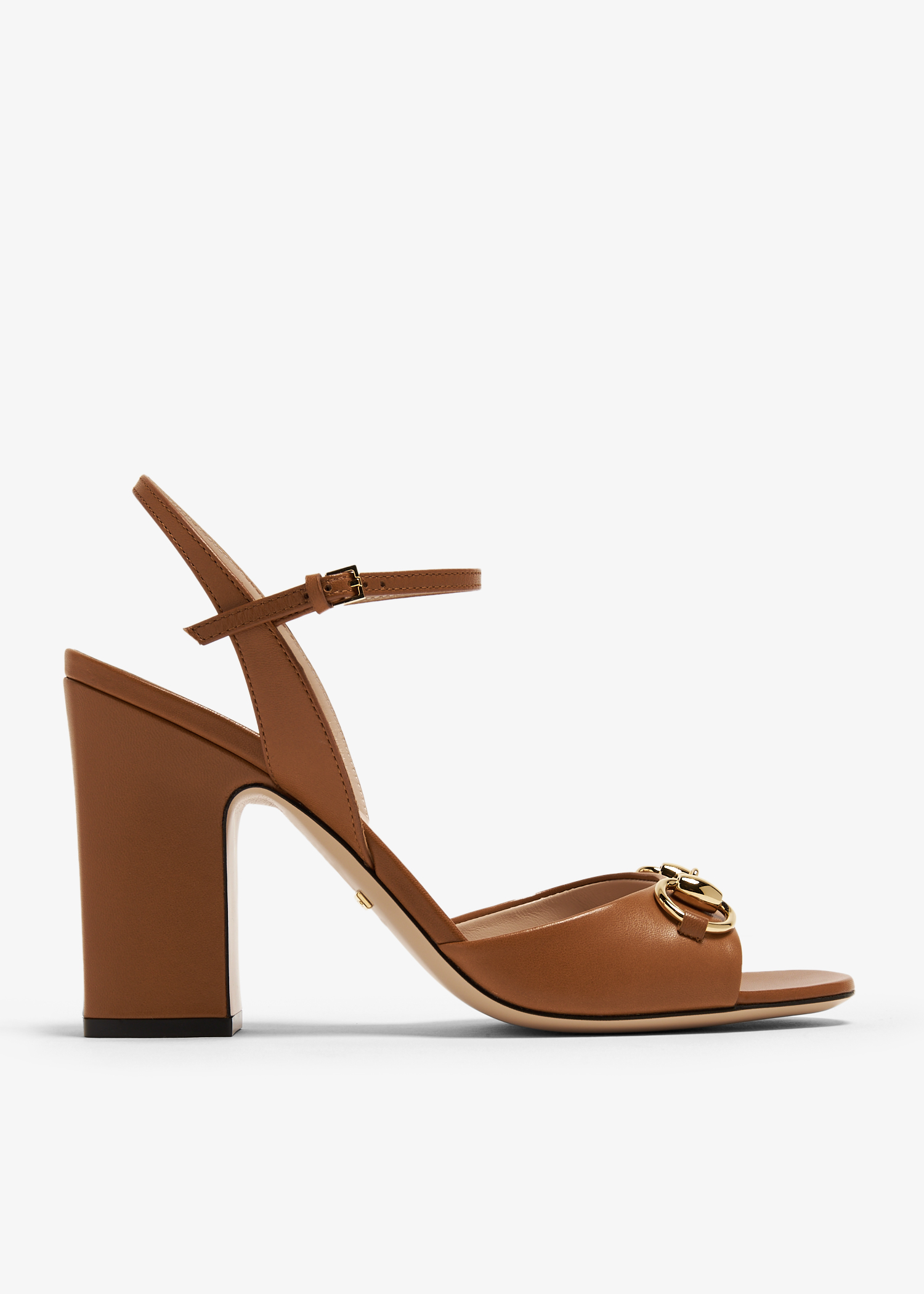 

Lady Horsebit sandals, Brown