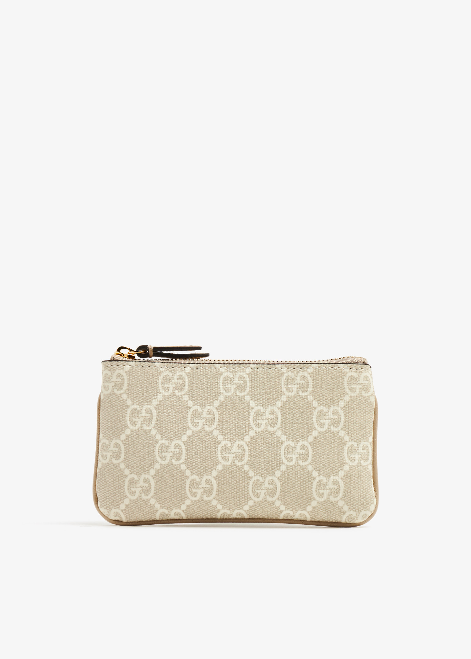 

Ophidia key case, Beige