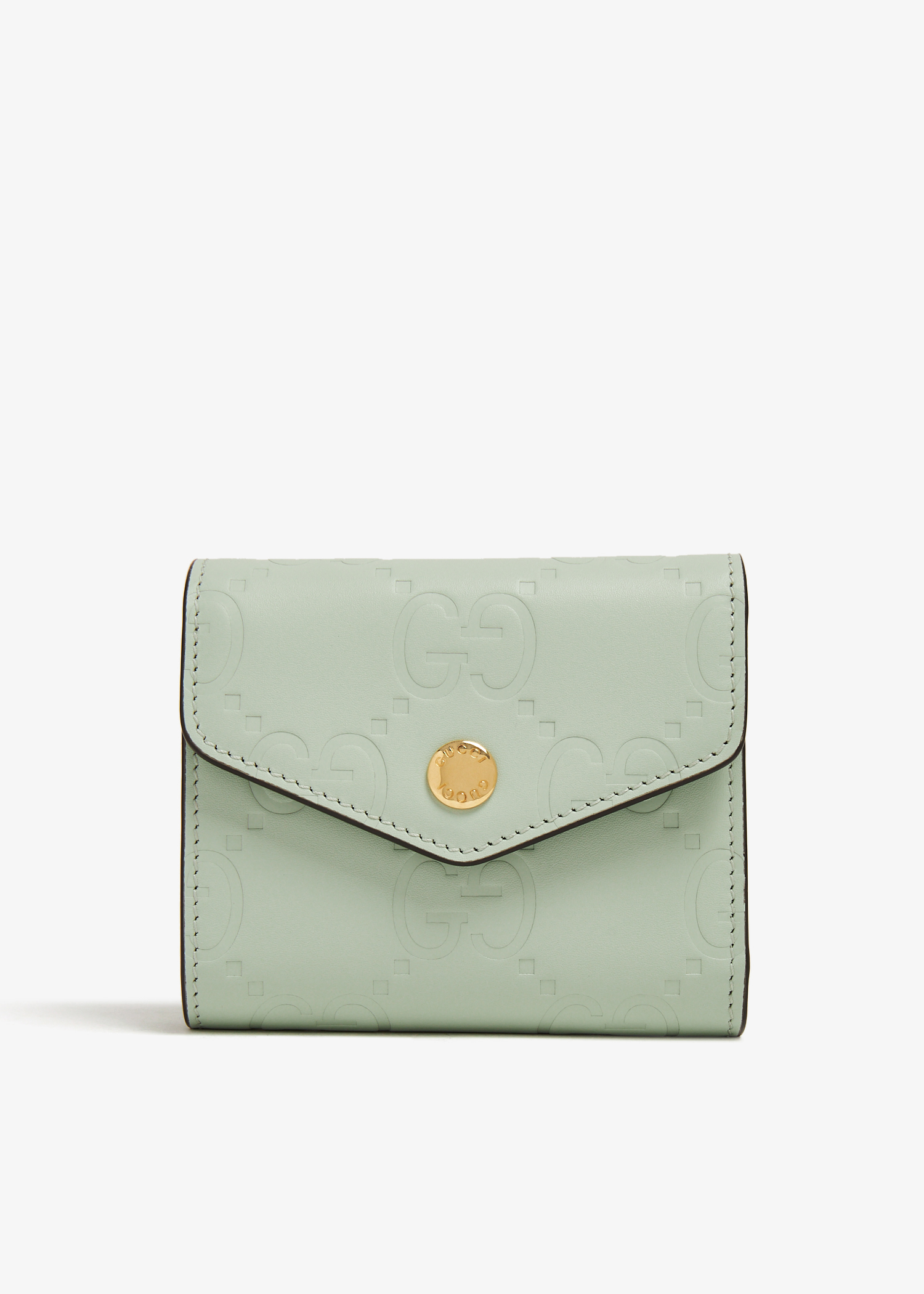 GG medium wallet, Green