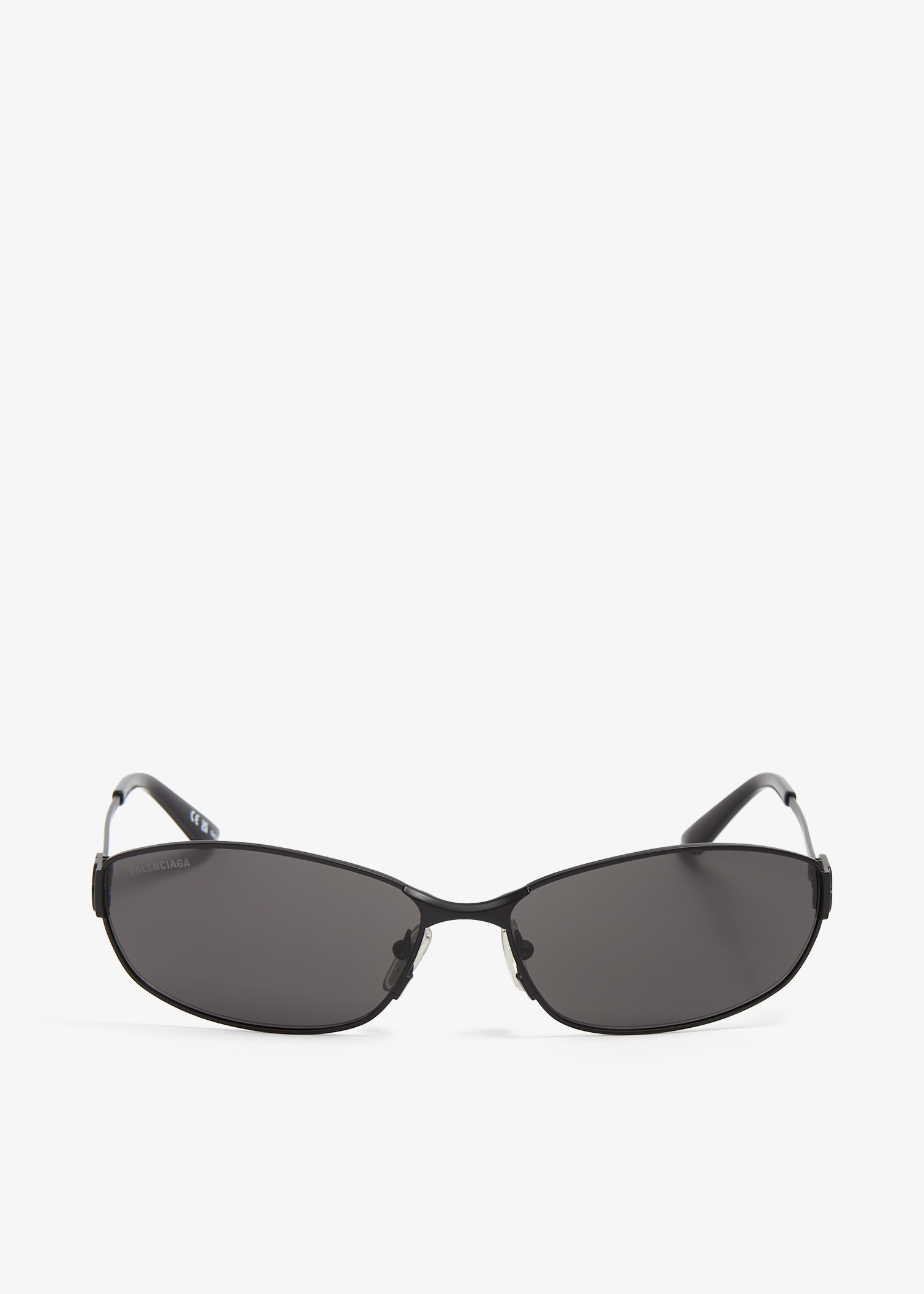 

Mercury oval sunglasses, Black