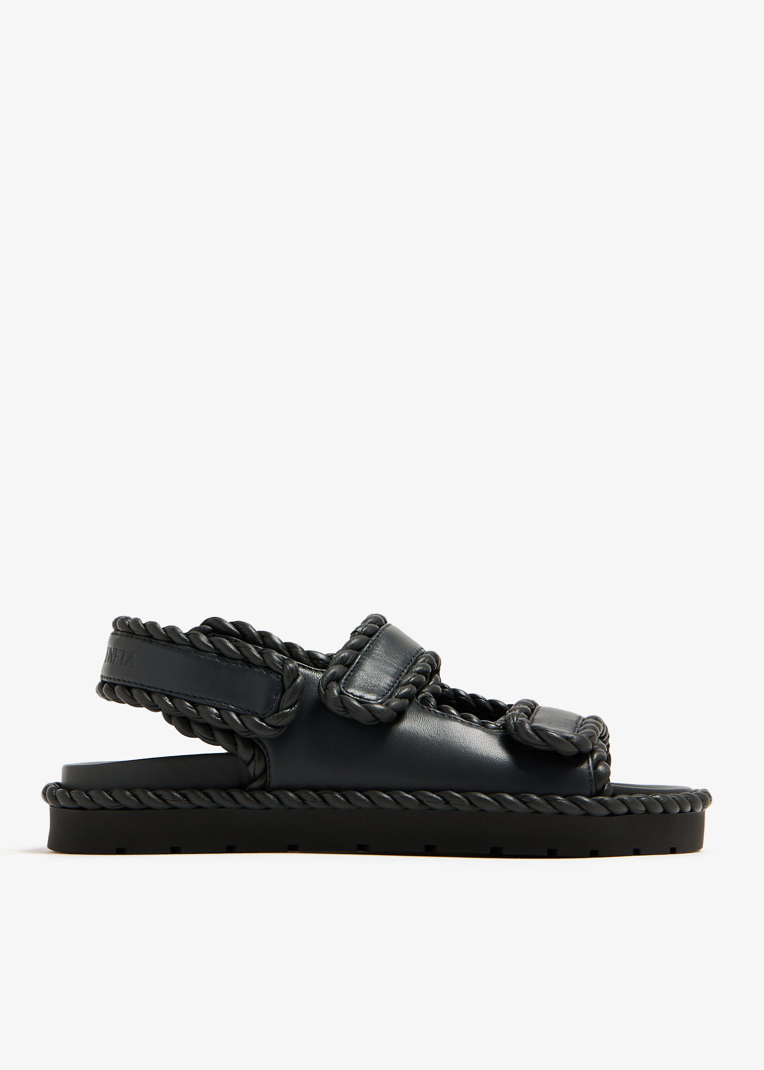 Jack flat sandals, Blue