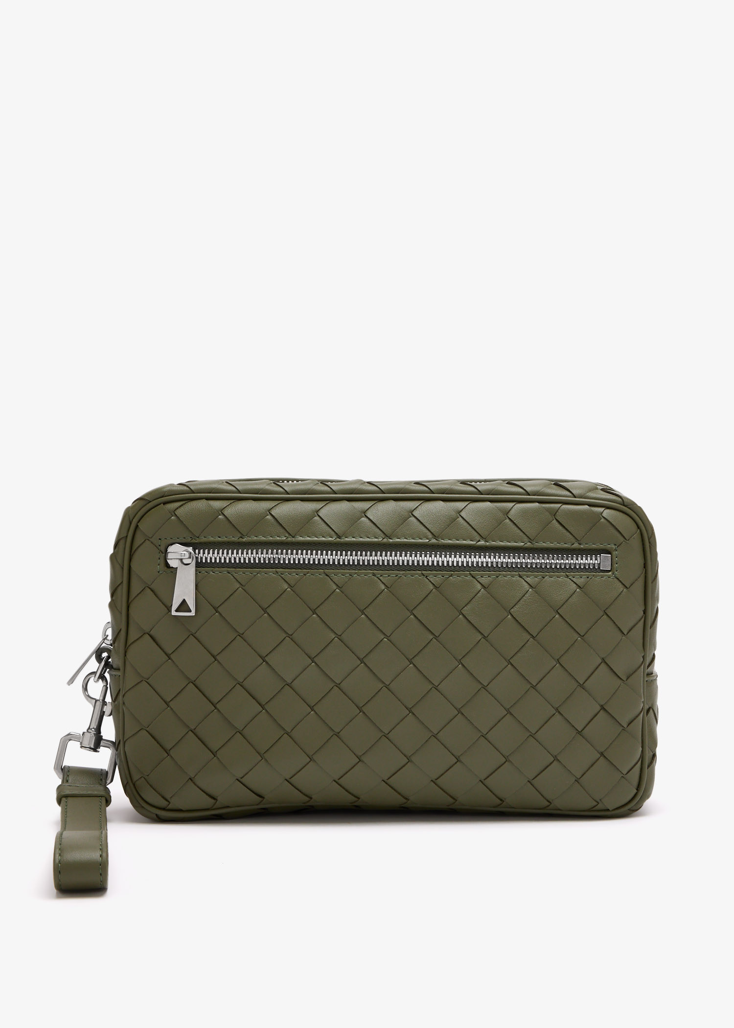 

Intrecciato pouch, Khaki