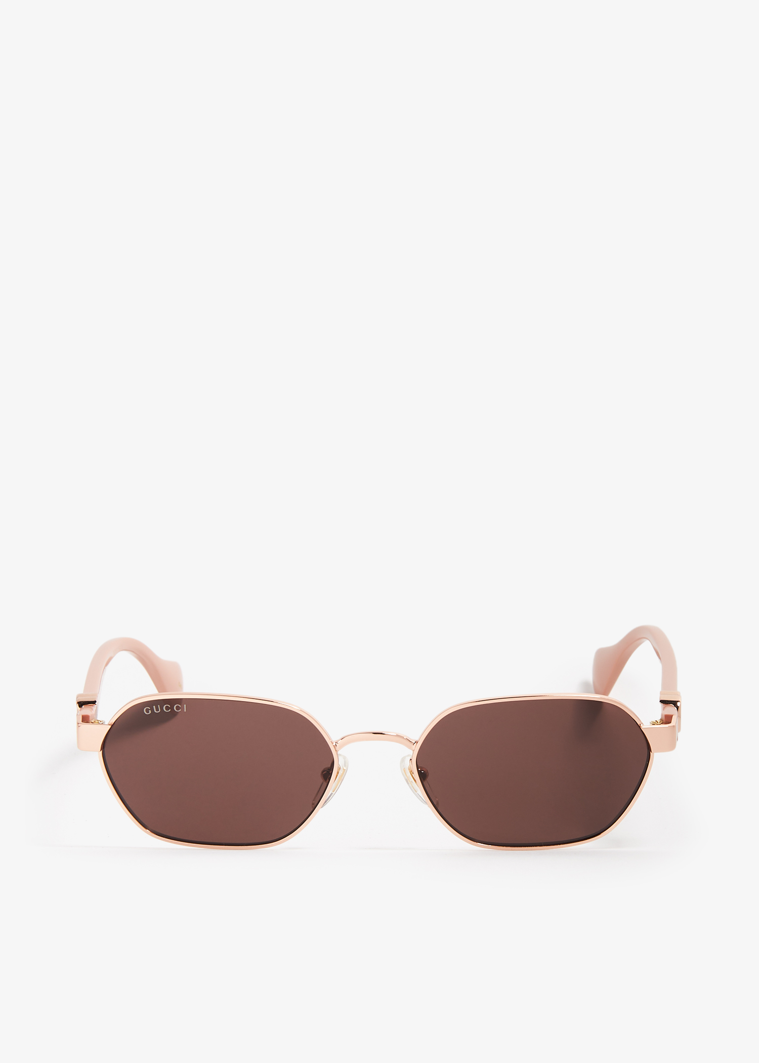 

Round-frame sunglasses, Gold