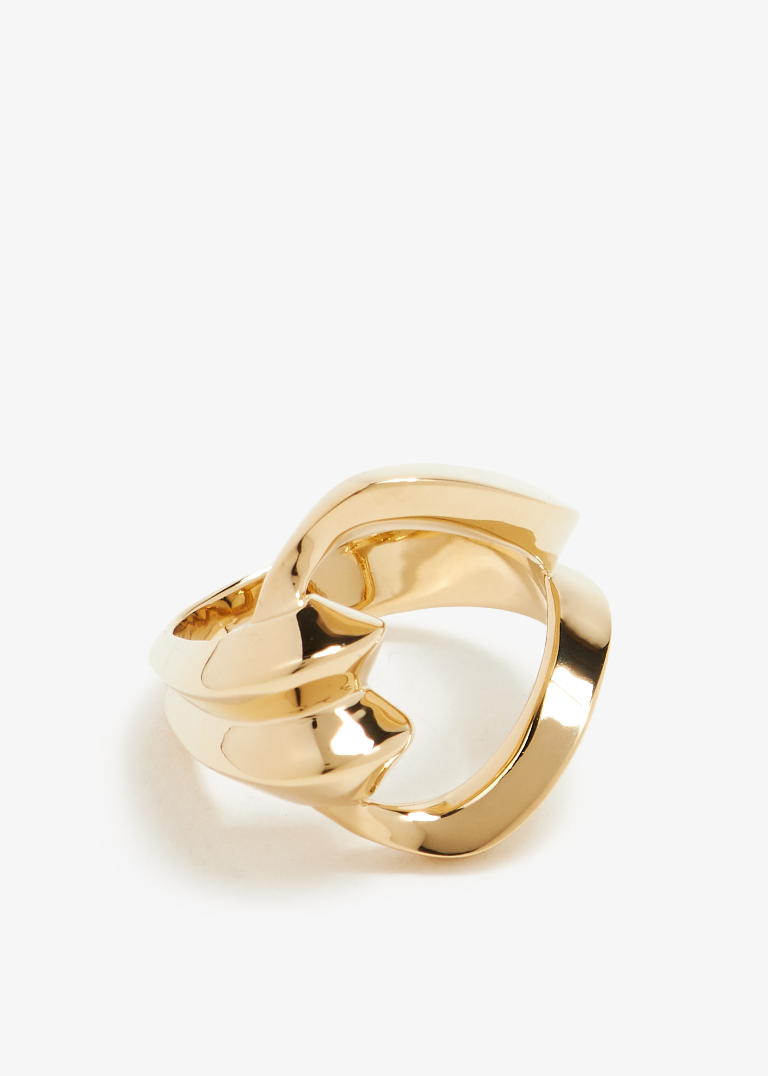 Loop ring, Gold