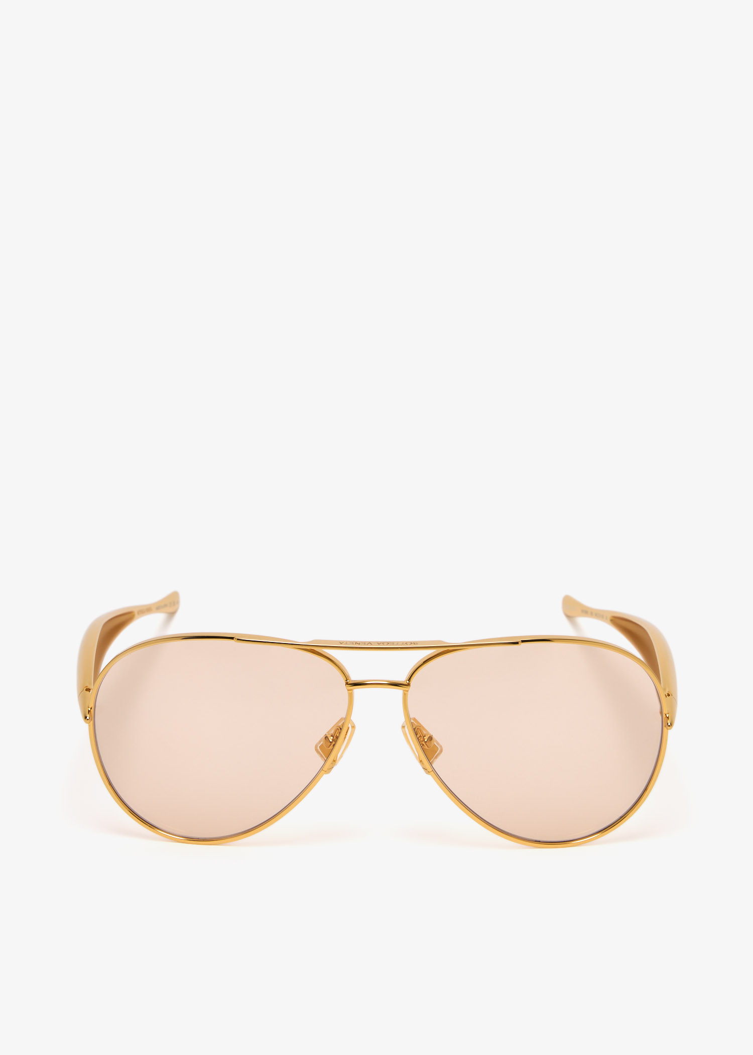 

Sardine aviator sunglasses, Gold