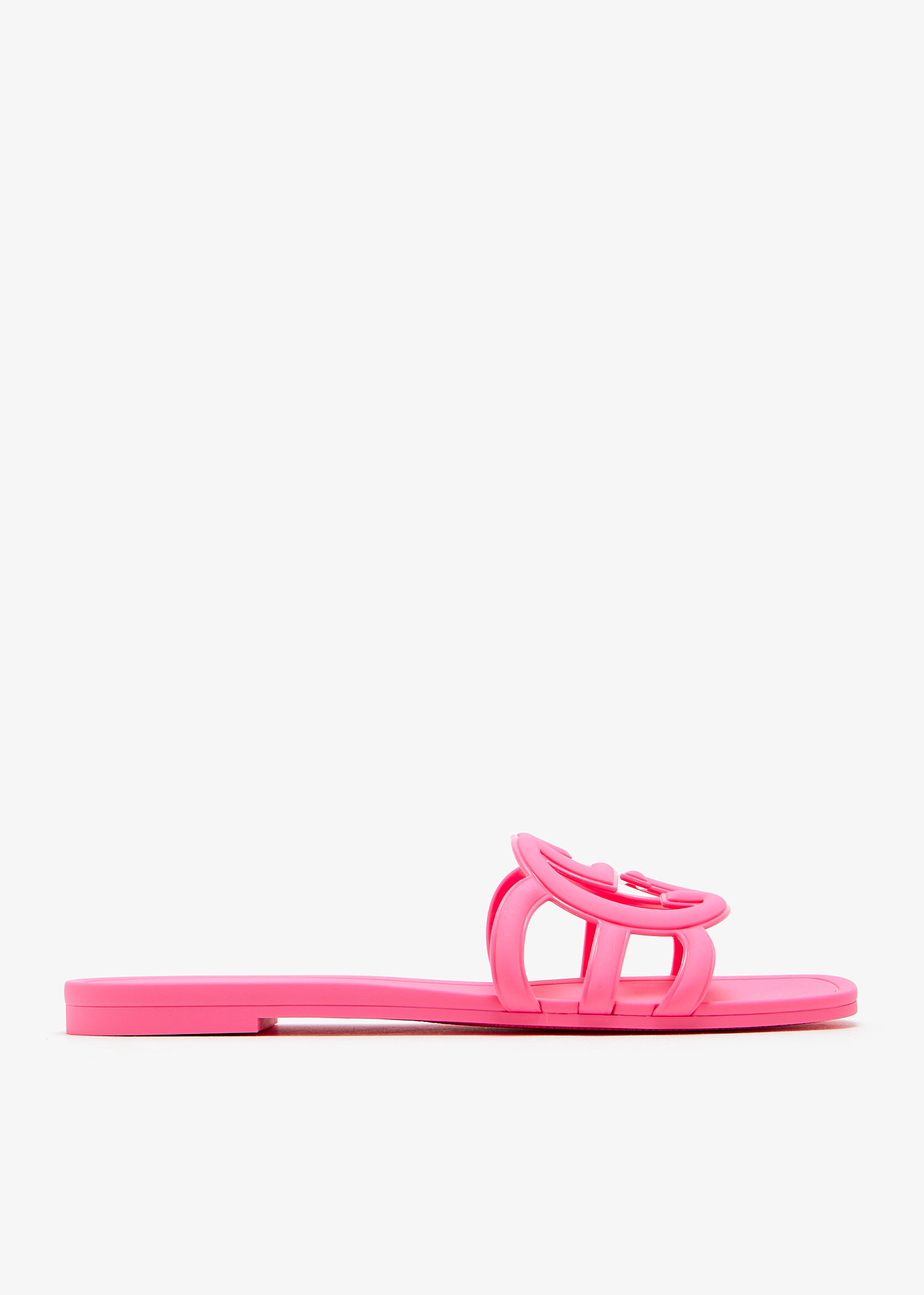 

Interlocking G slides, Pink