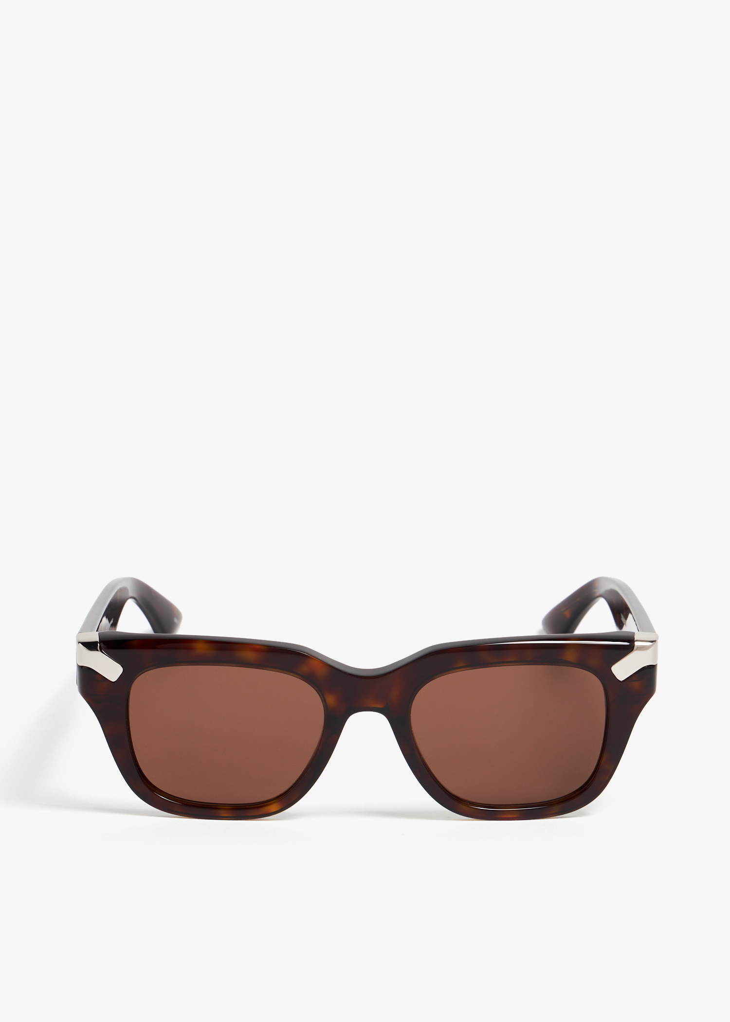 

Punk Rivet square sunglasses, Brown