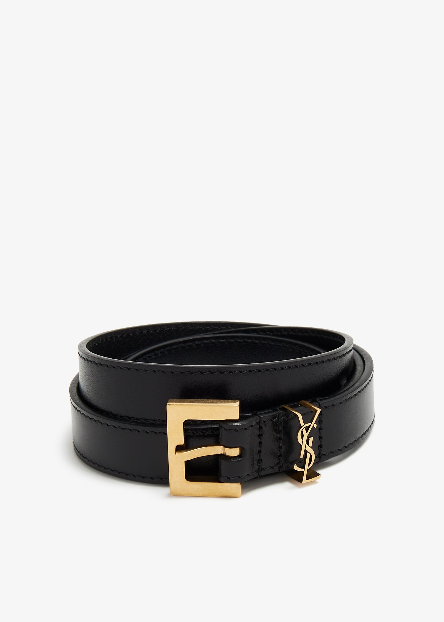 

Monogram belt, Black