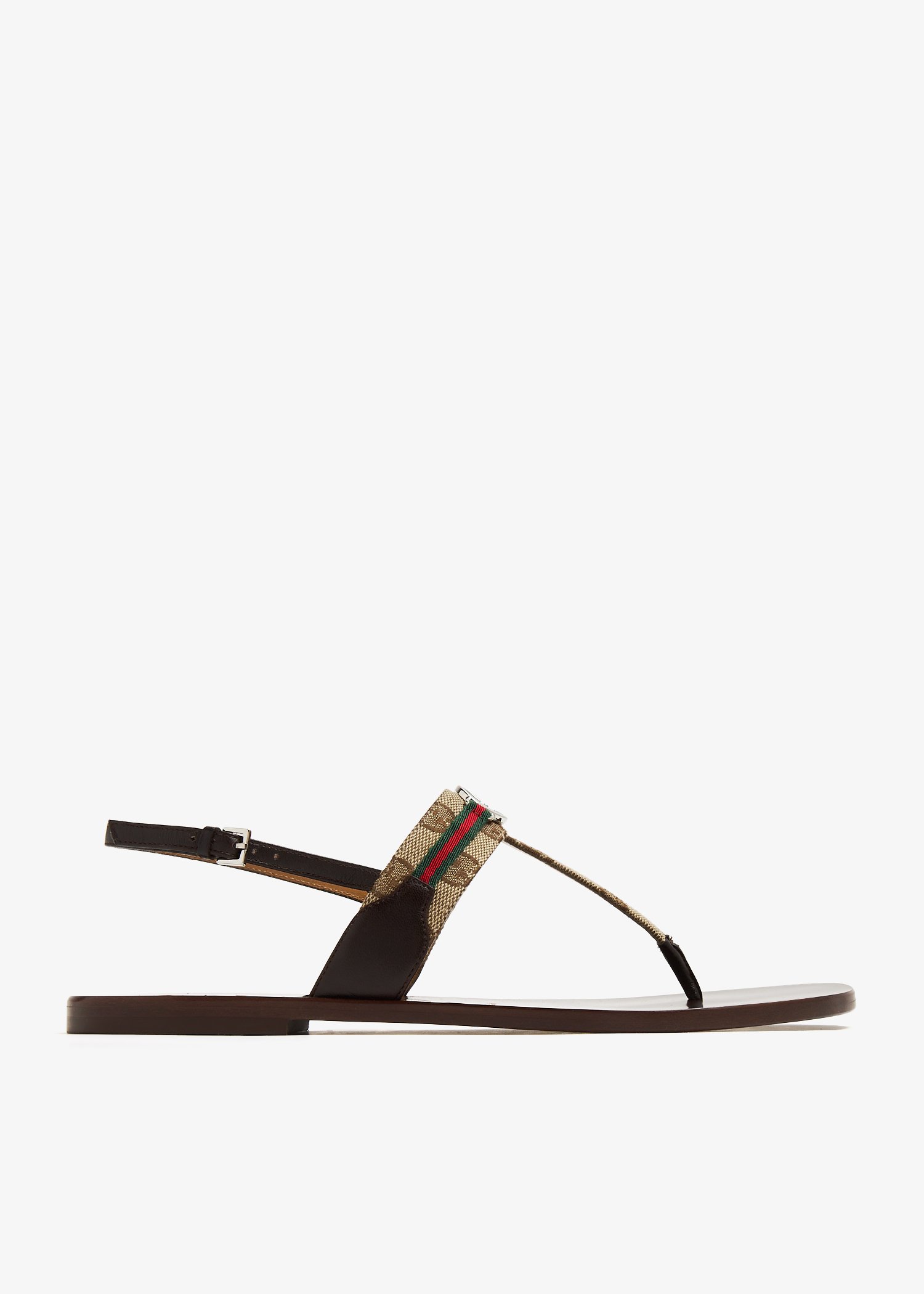 

Interlocking G Web sandals, Prints