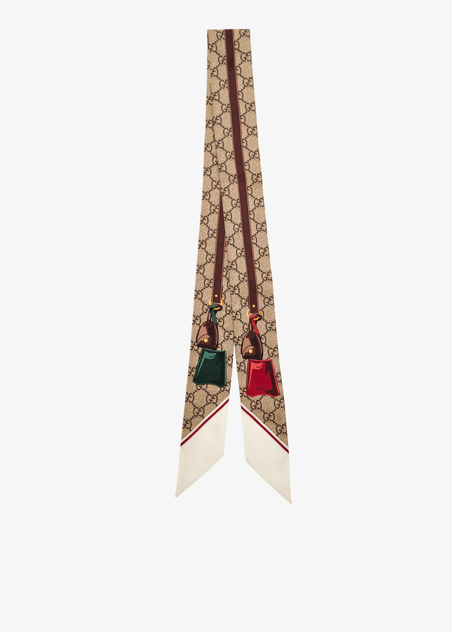 

Printed silk twill ribbon