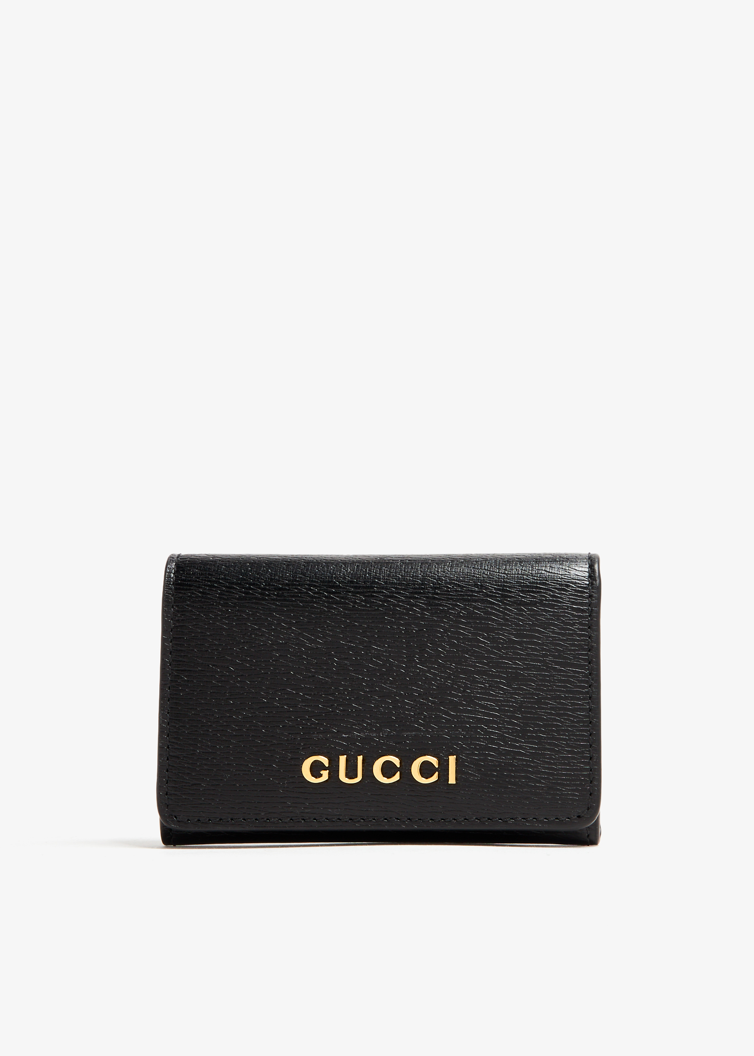 

Logo card case, Black