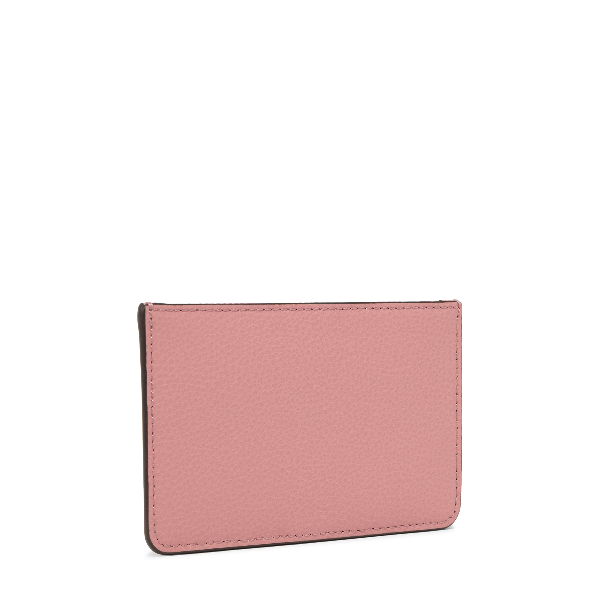 

Walker top-zip card case, Pink