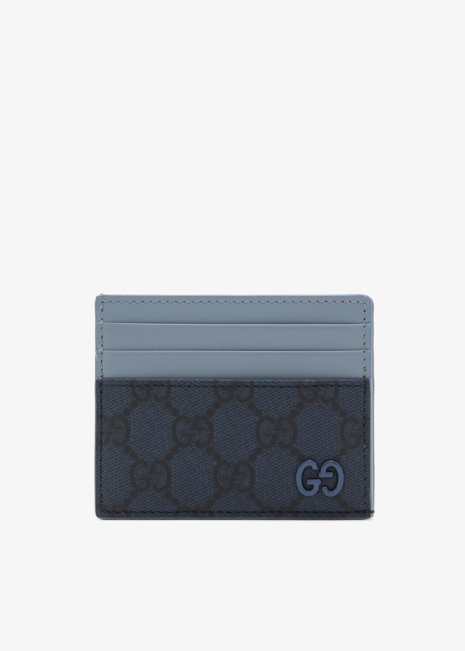 

GG card case, Navy