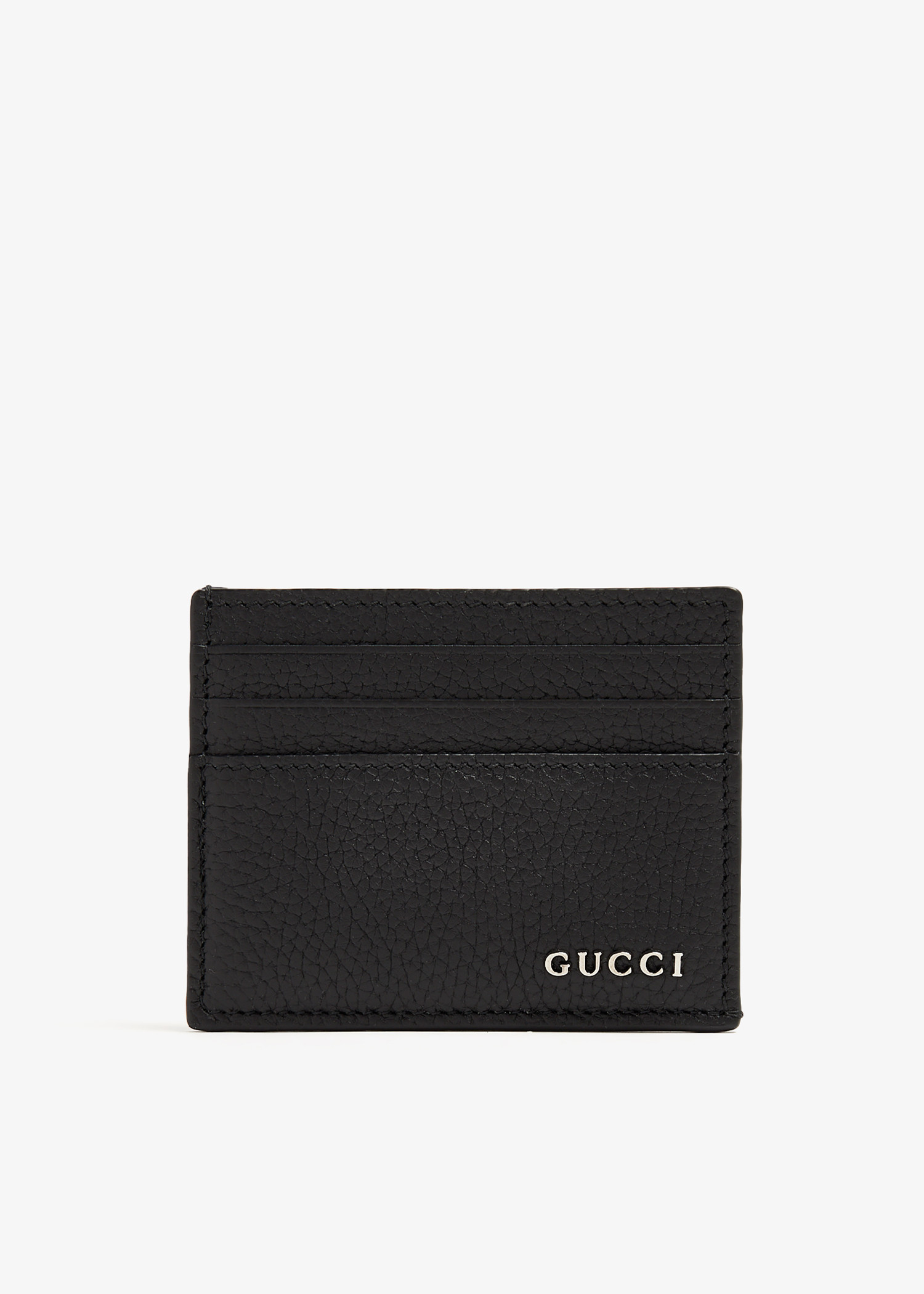

Gucci logo card case, Black