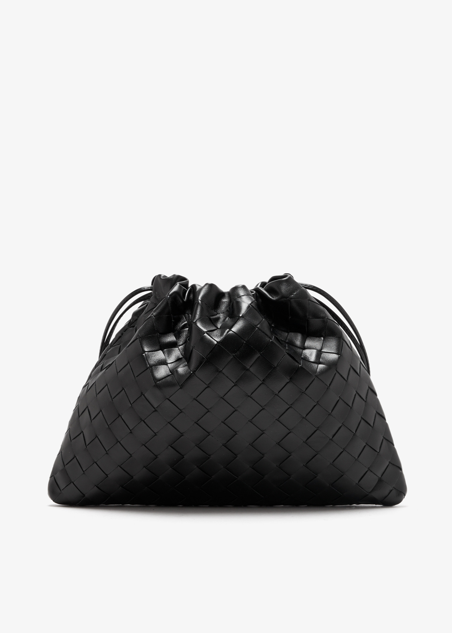 

Medium Dustbag clutch, Black