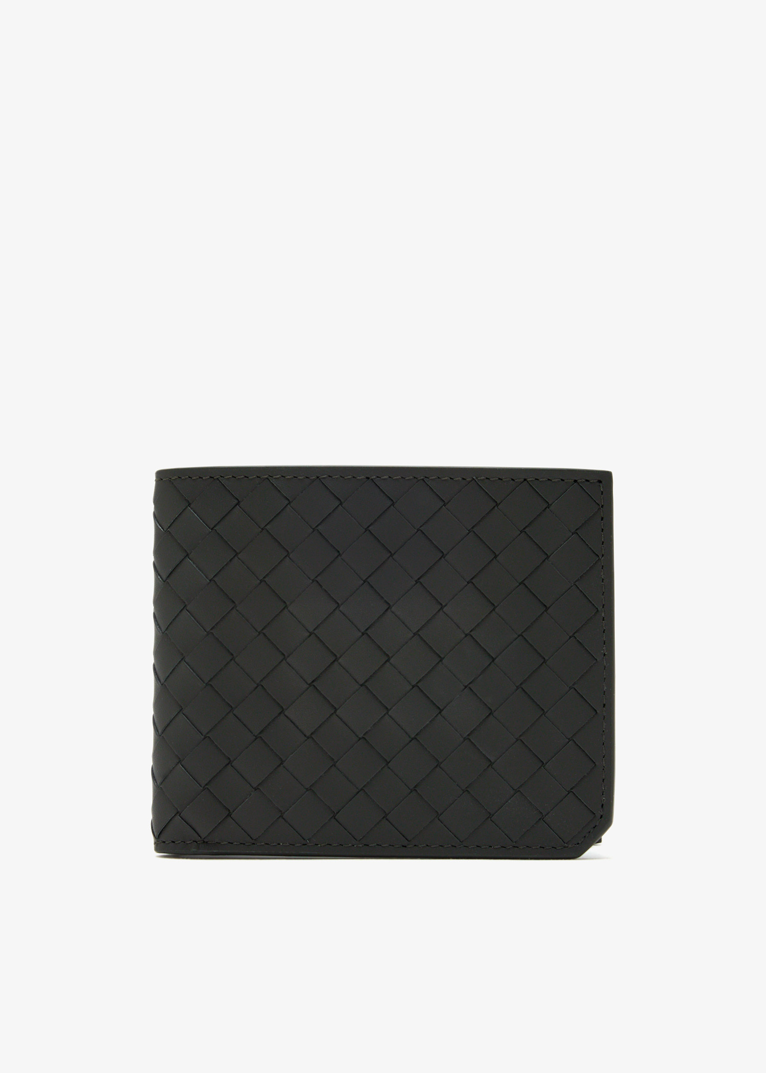 

Intrecciato Piccolo wallet, Green