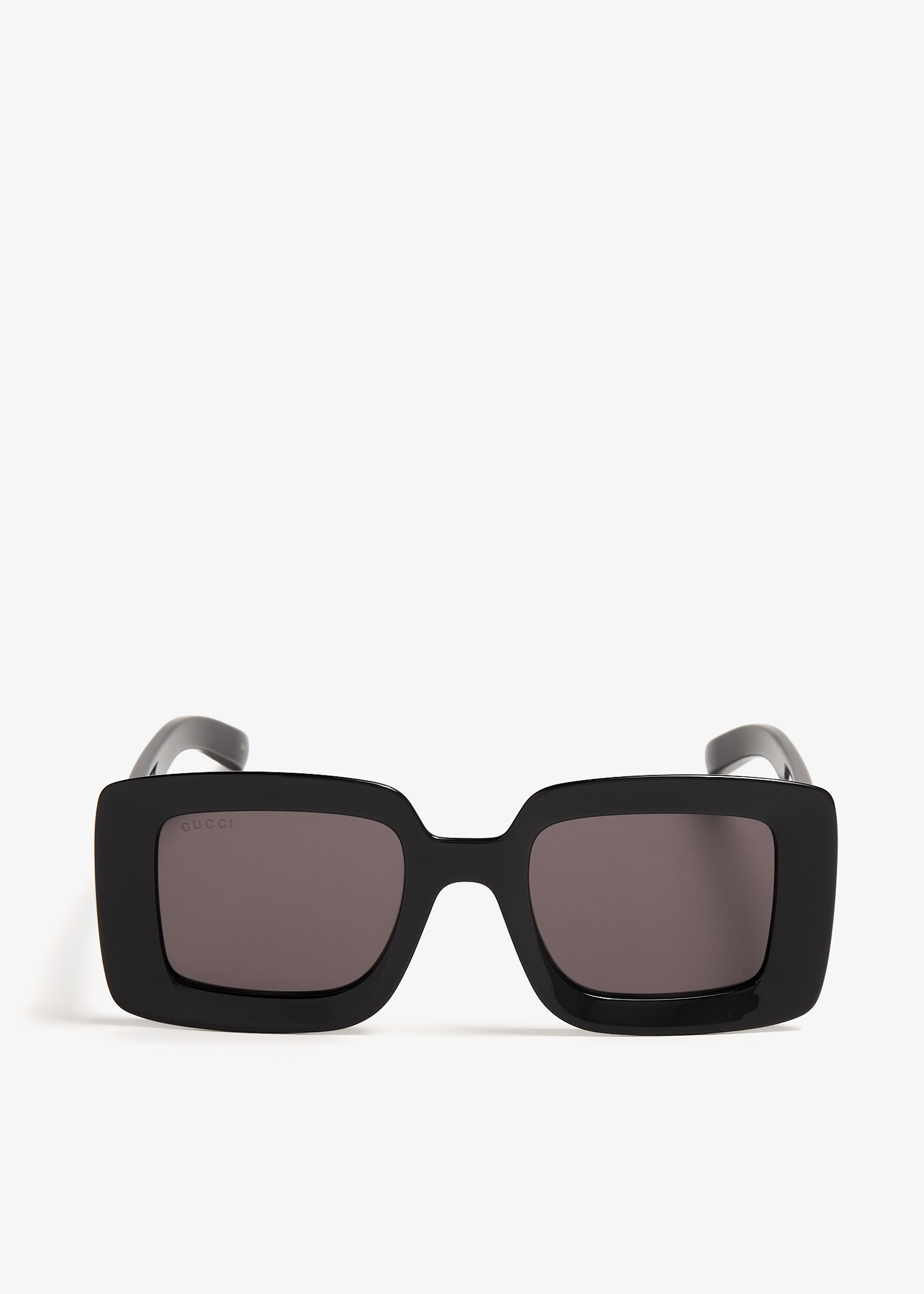 

Square-frame sunglasses, Black