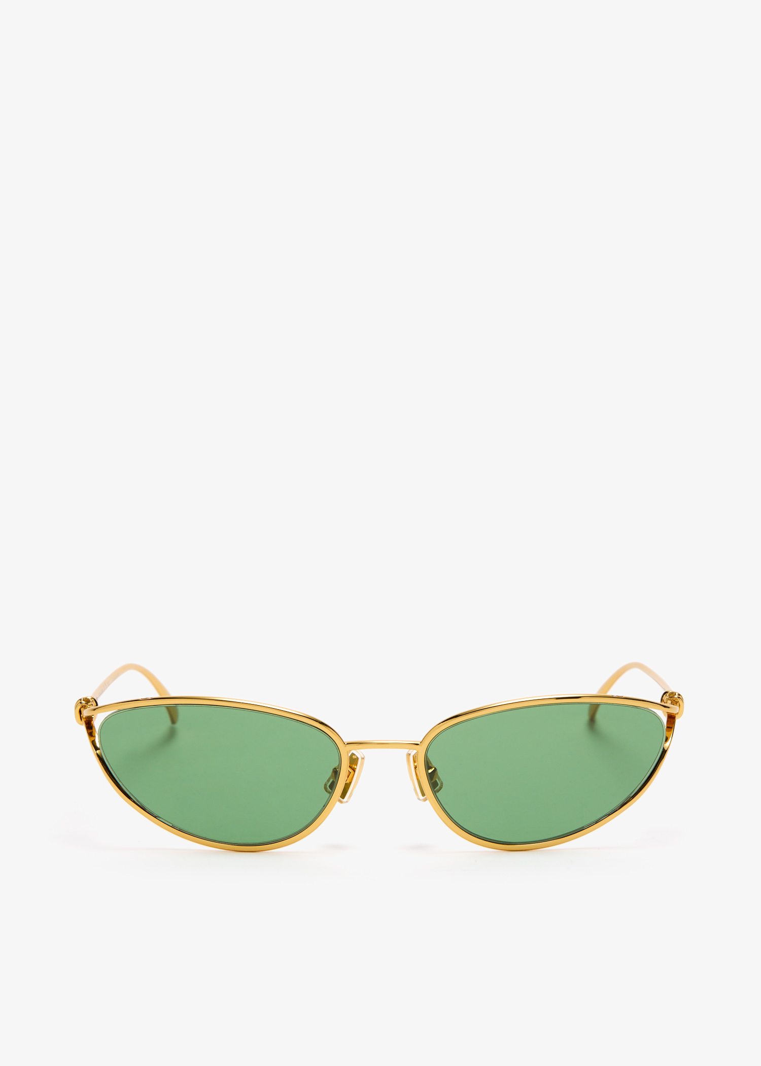 

Knot cat eye sunglasses, Gold