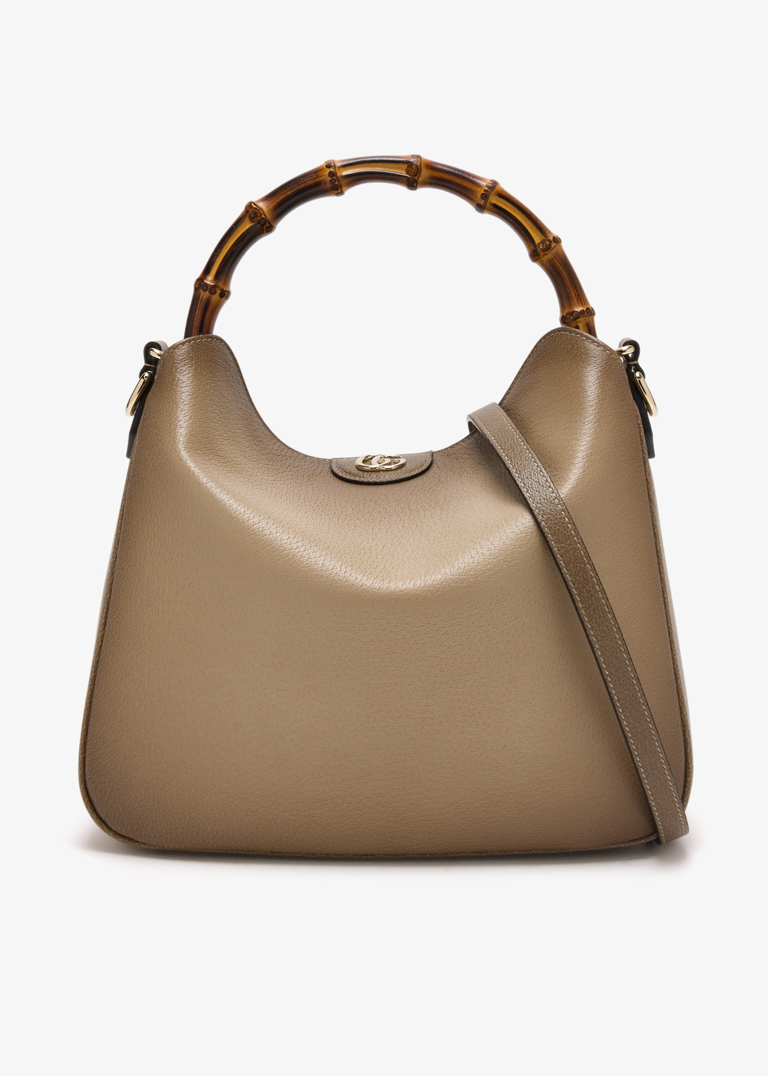 

Diana medium shoulder bag, Taupe