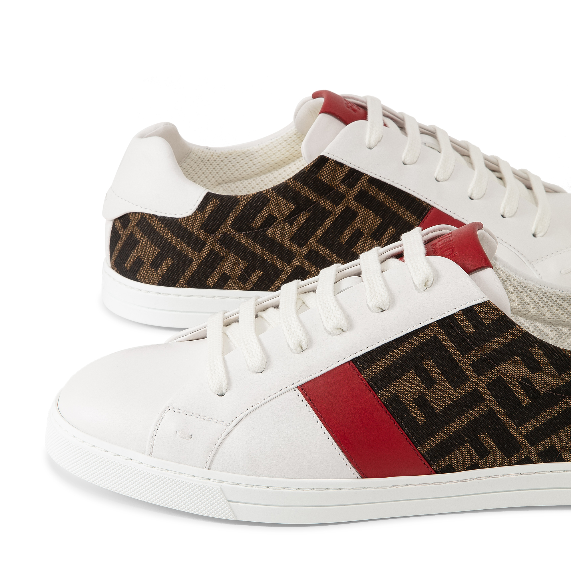 

FF low top sneakers, White