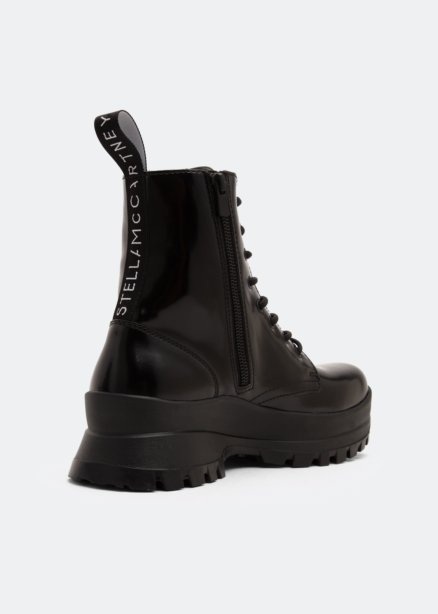 

Trace logo boots, Black