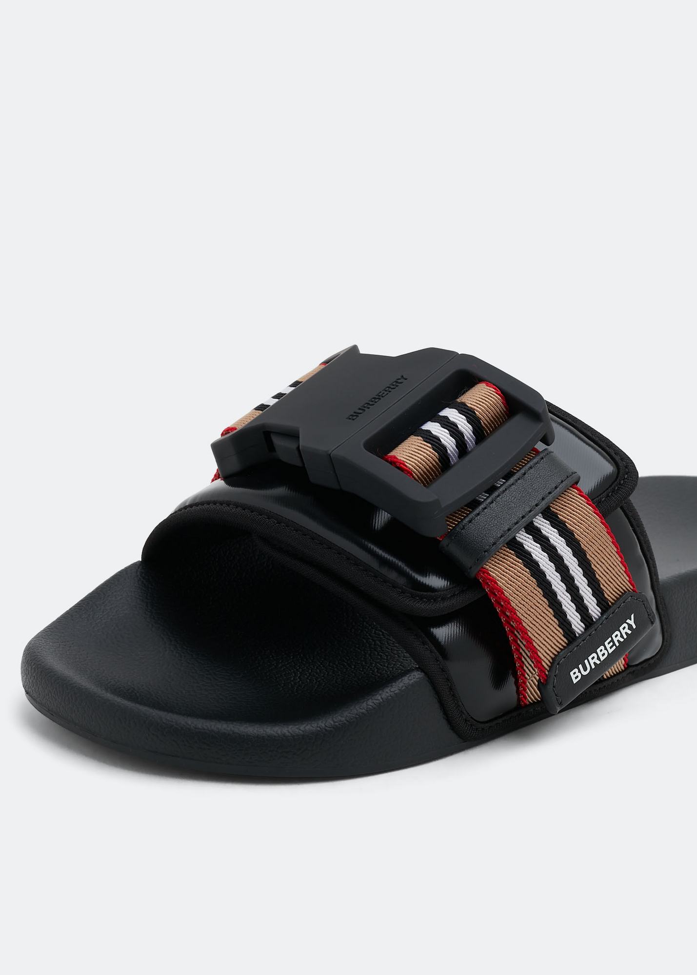 

Cameron clip slides, Black