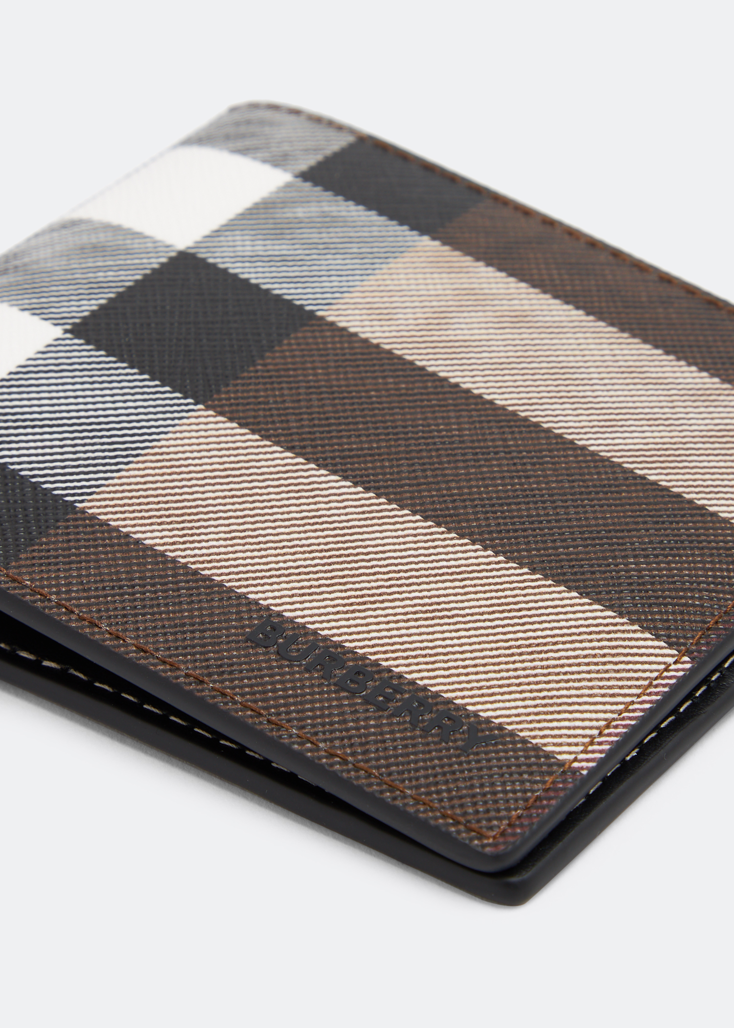 

Check bi-fold wallet, Brown