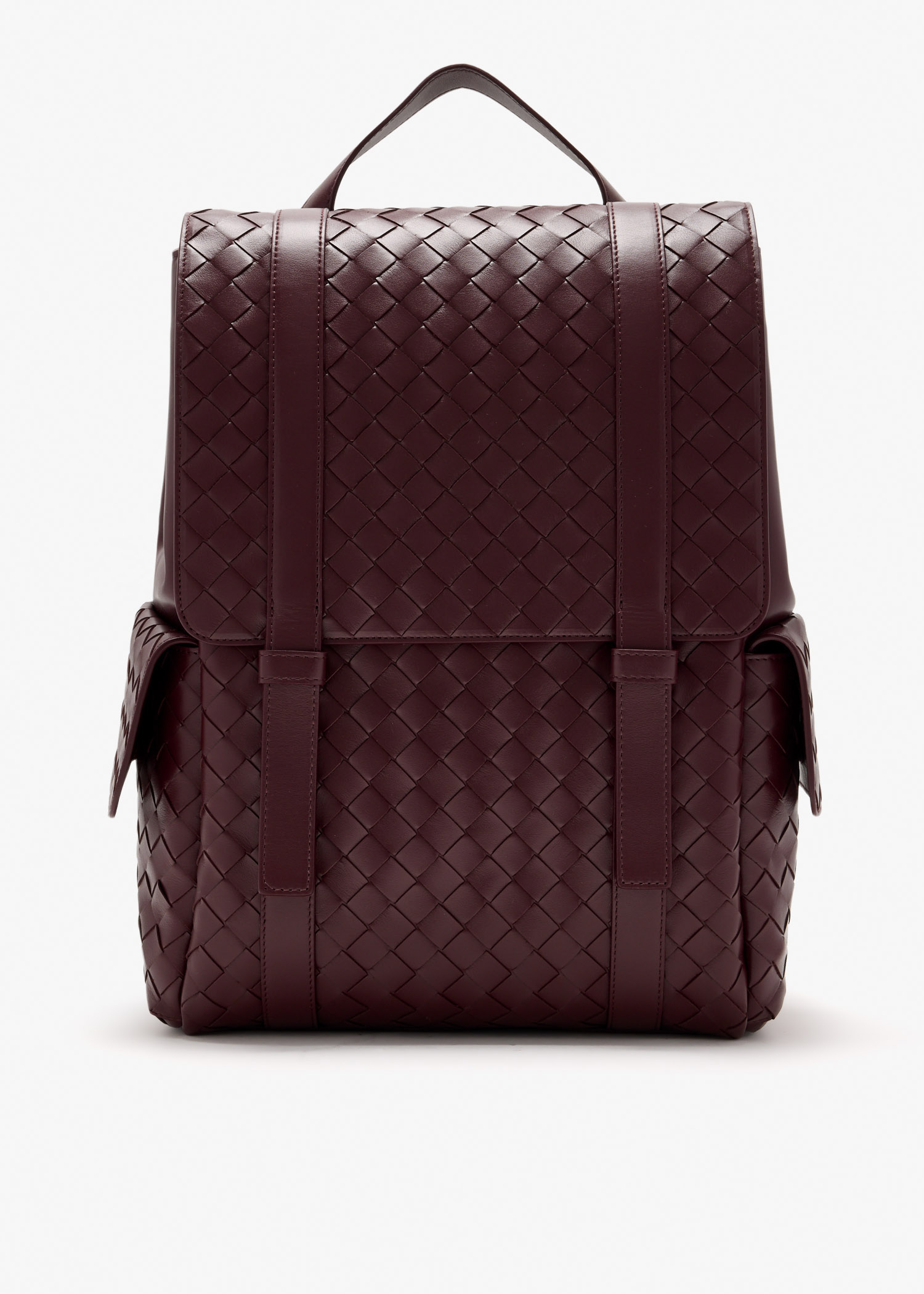 

Intrecciato Back To School backpack, Burgundy