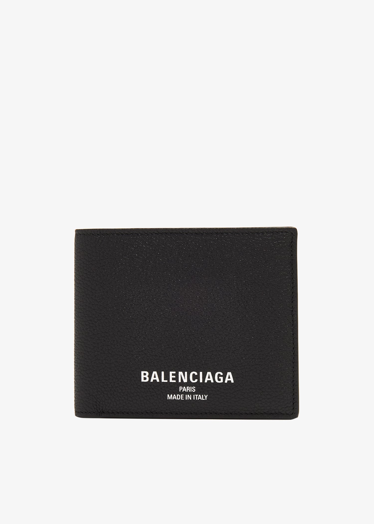 

Cash square folded wallet, Black