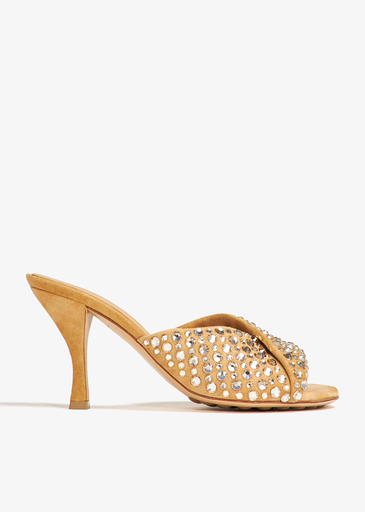 

Blink rhinestone sandals, Beige