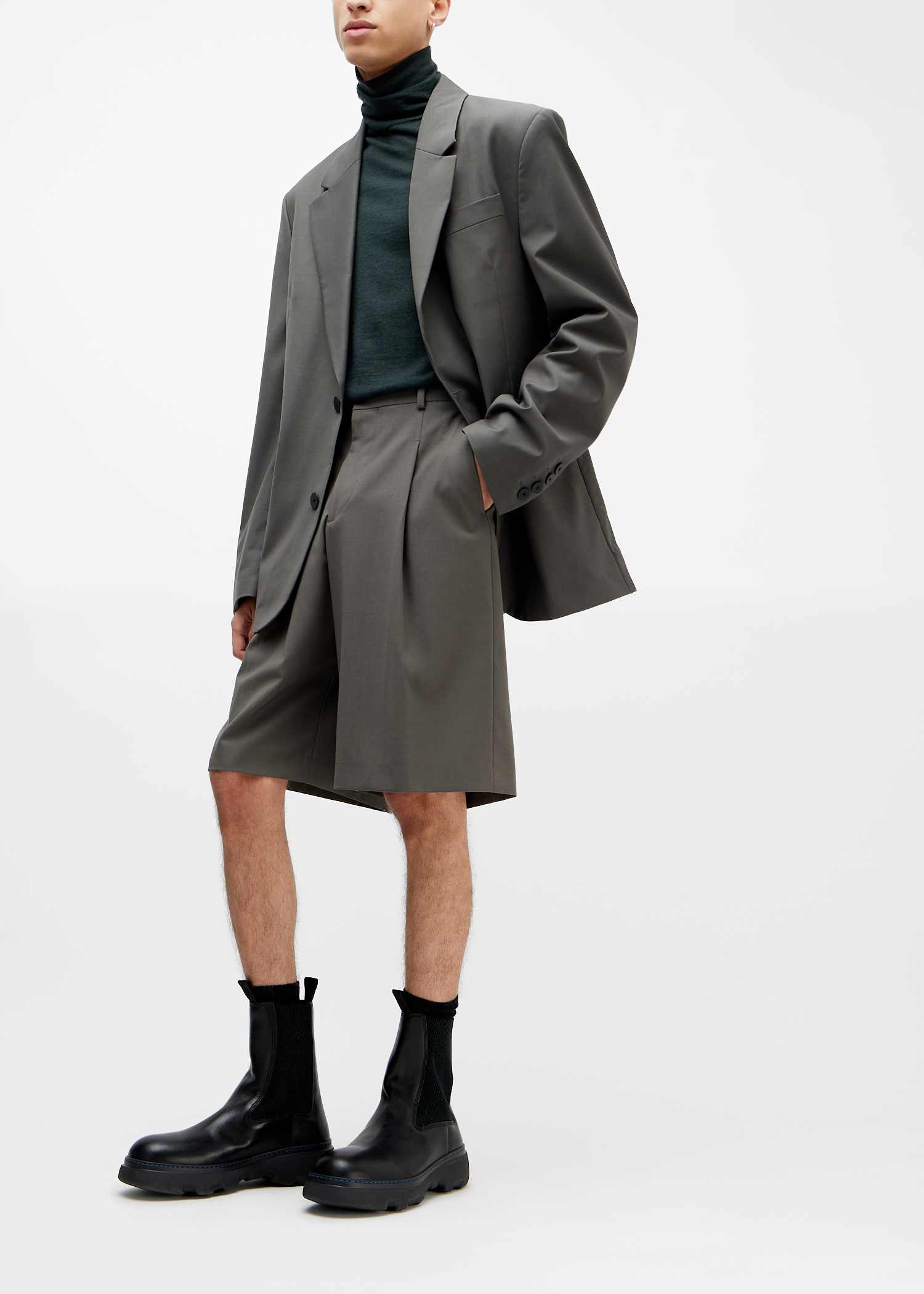 

Creeper Chelsea boots, Black