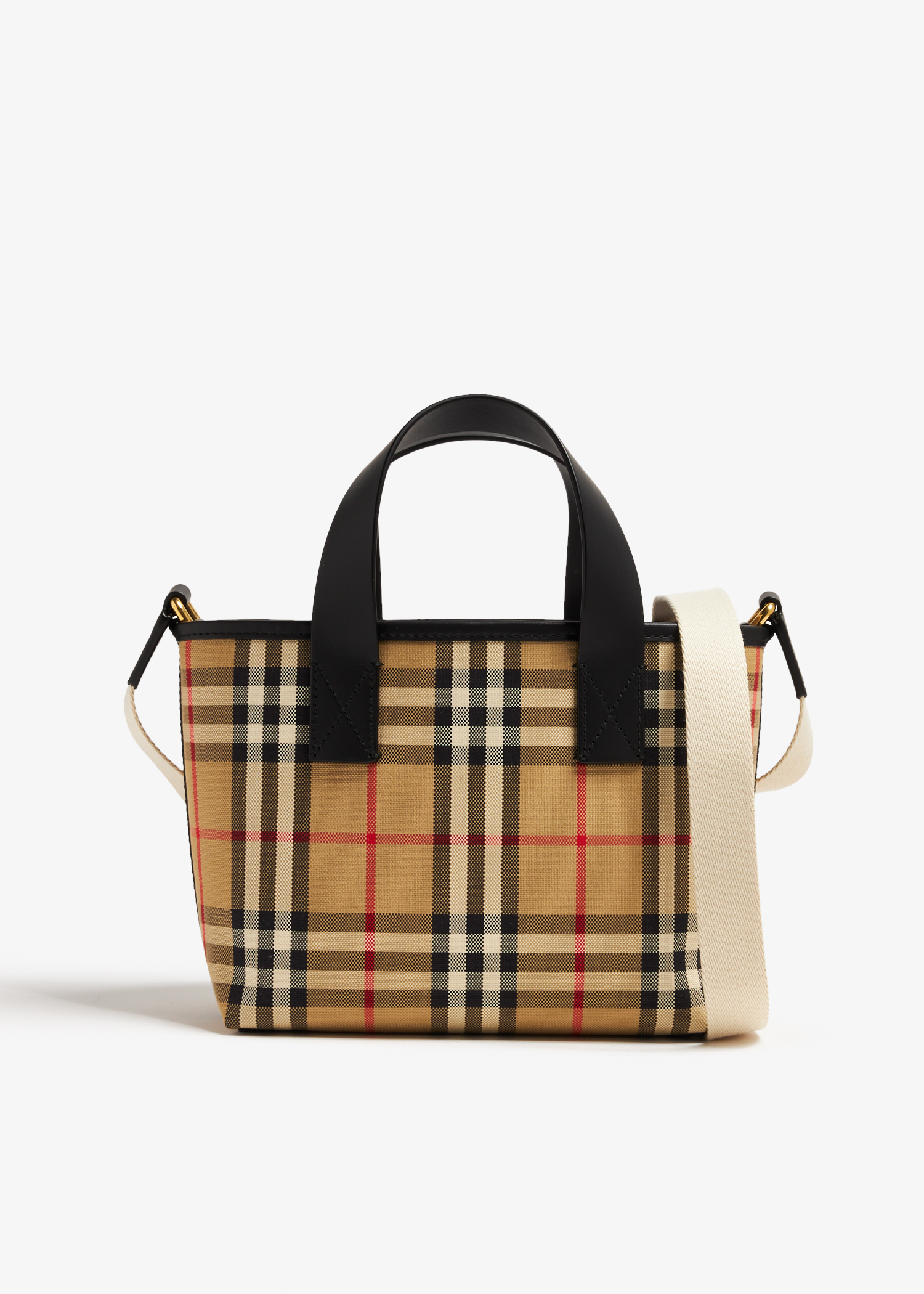 

Check tote bag, Prints