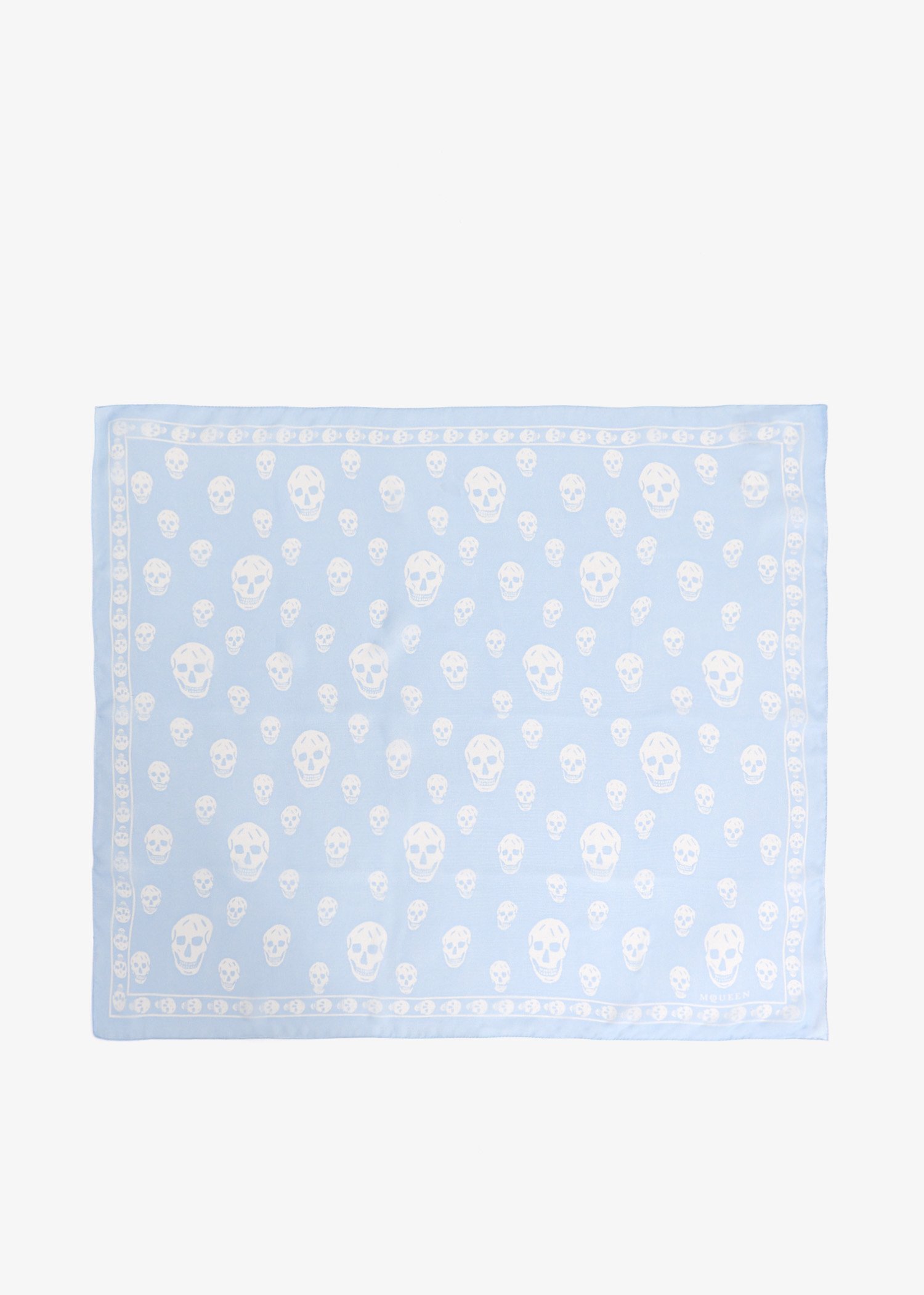 

Classic Skull scarf, Blue
