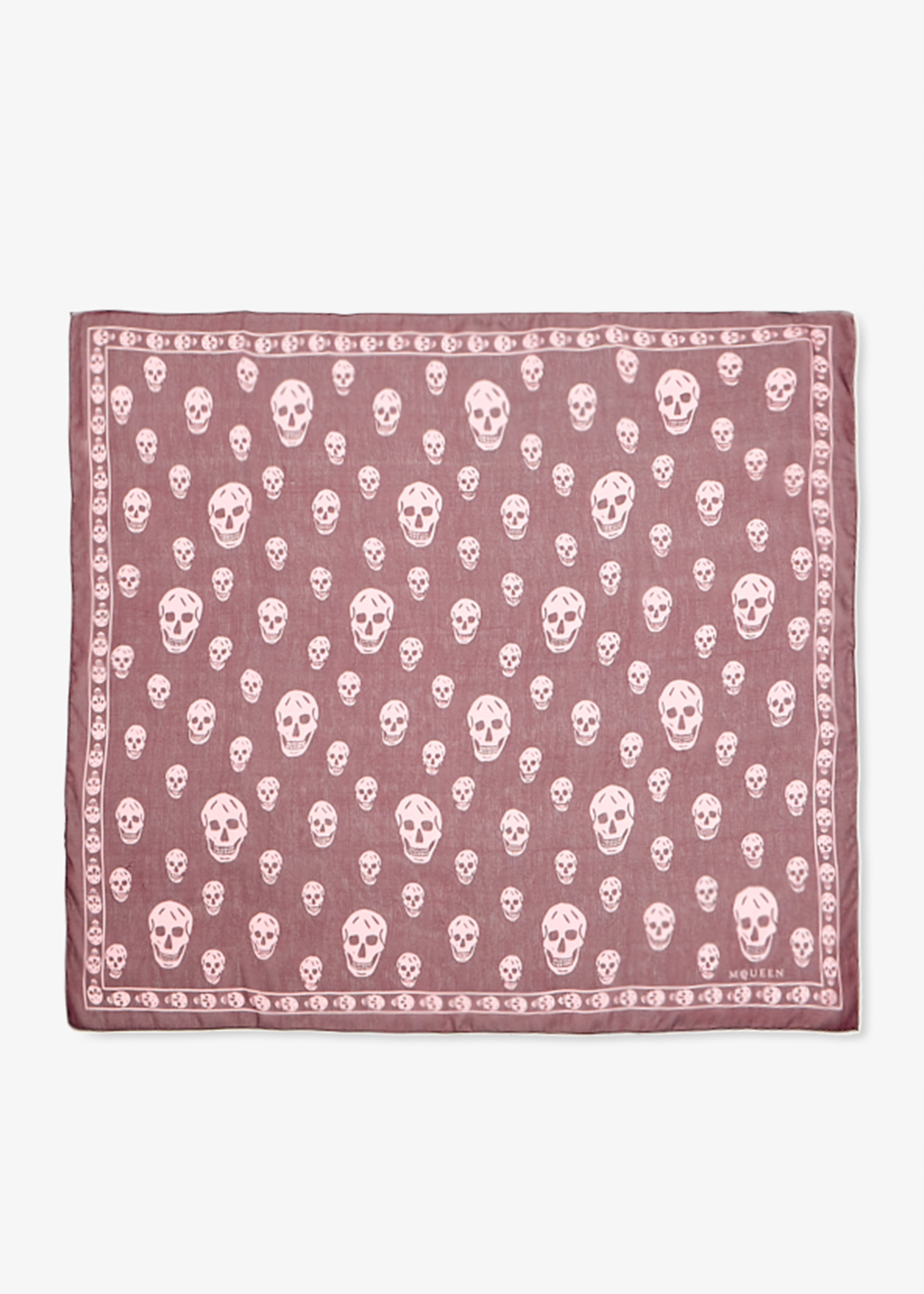 

Classic Skull foulard, Burgundy