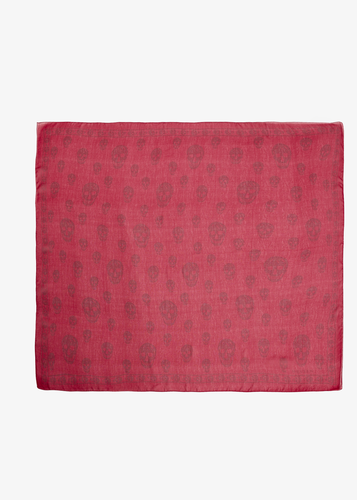 

Classic Skull scarf, Red