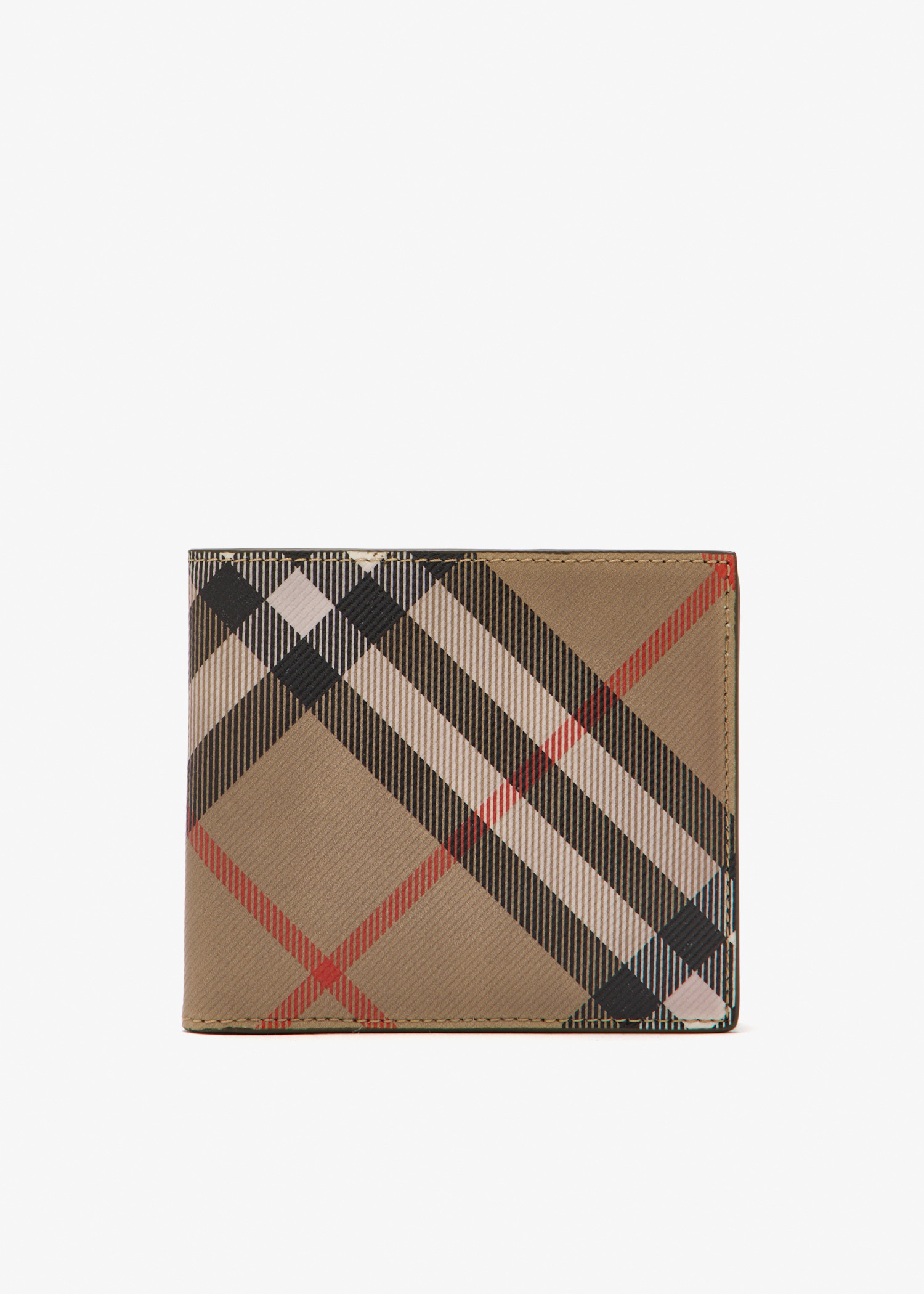 

Check bifold wallet, Printed