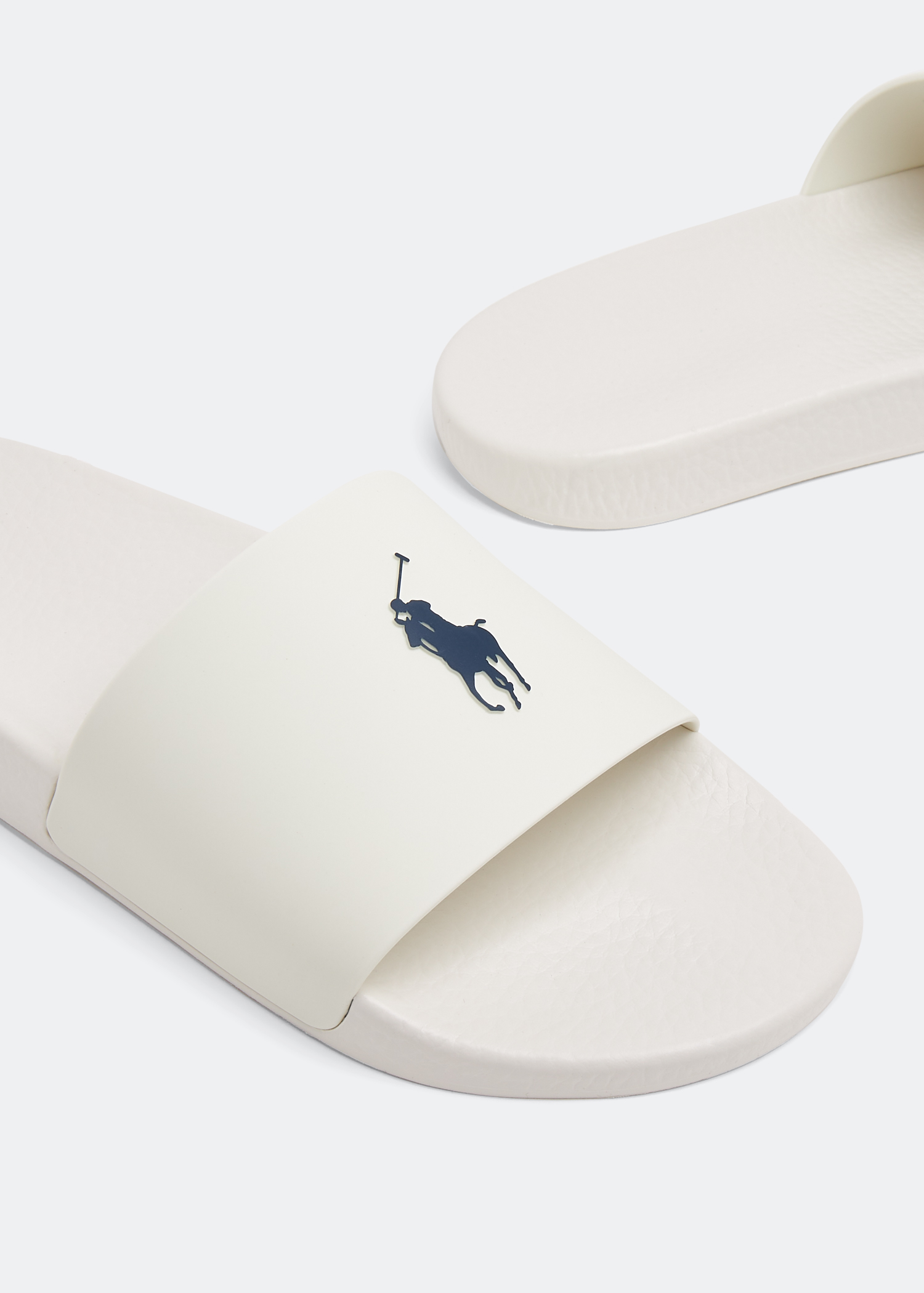 

Polo slides, White