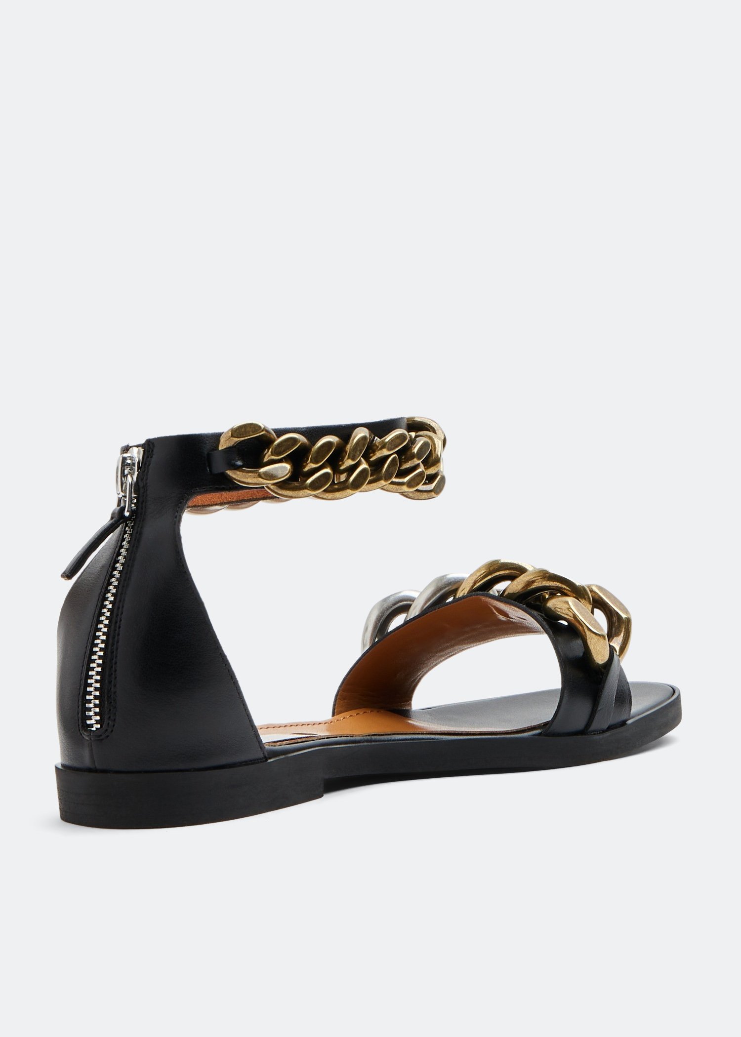 

Falabella sandals, Black