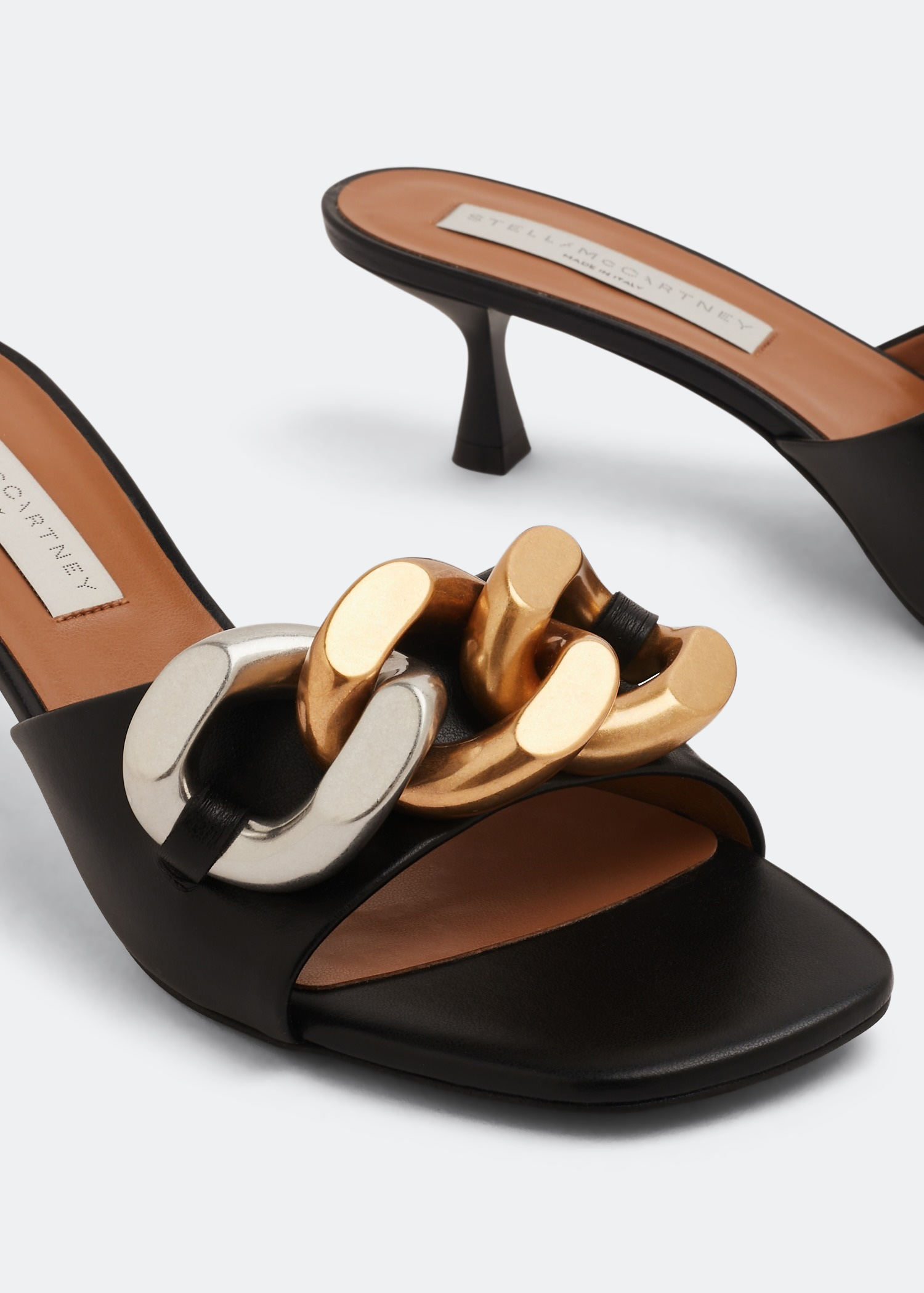 

Falabella sandals, Black