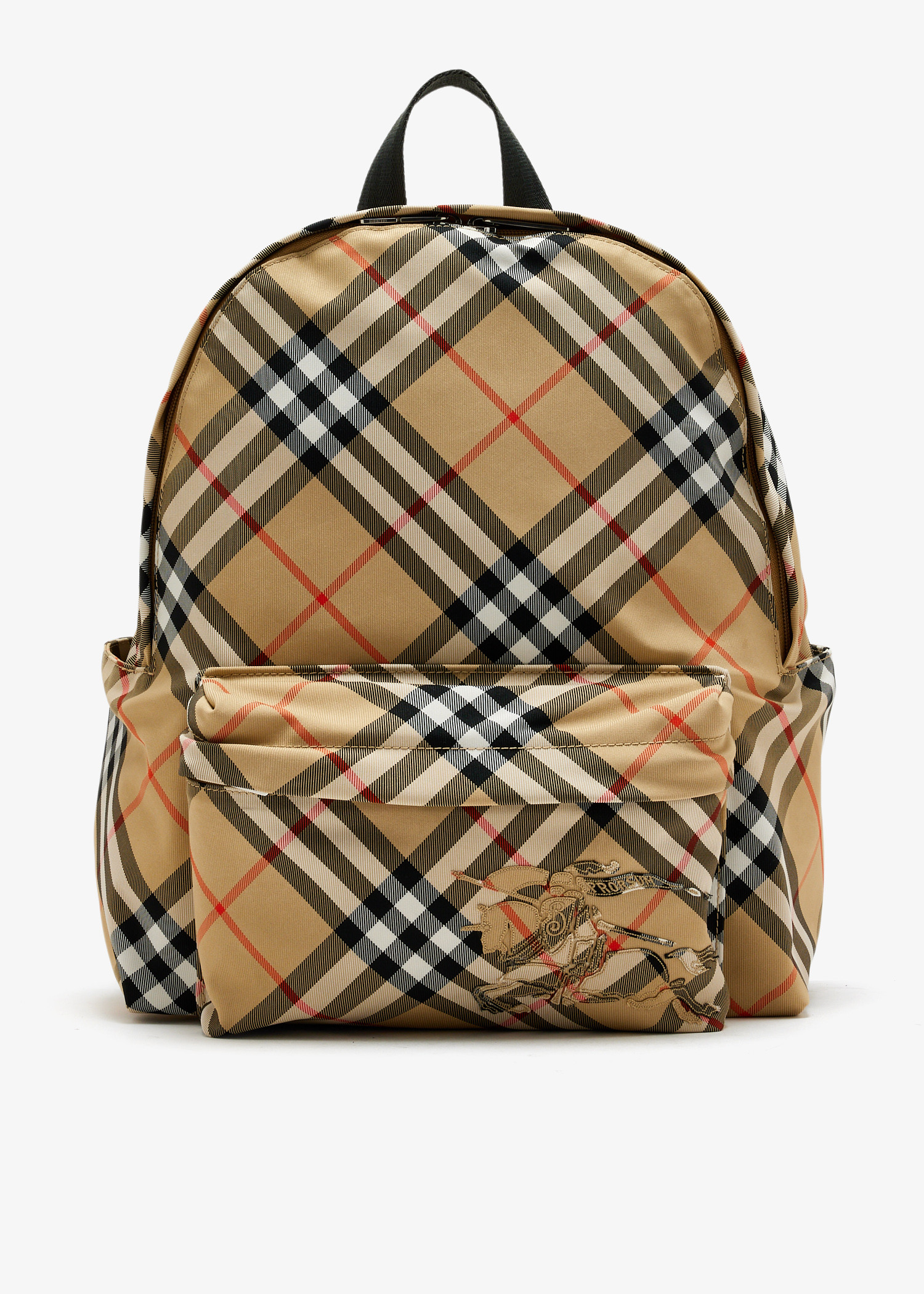 

Small Check backpack, Printed