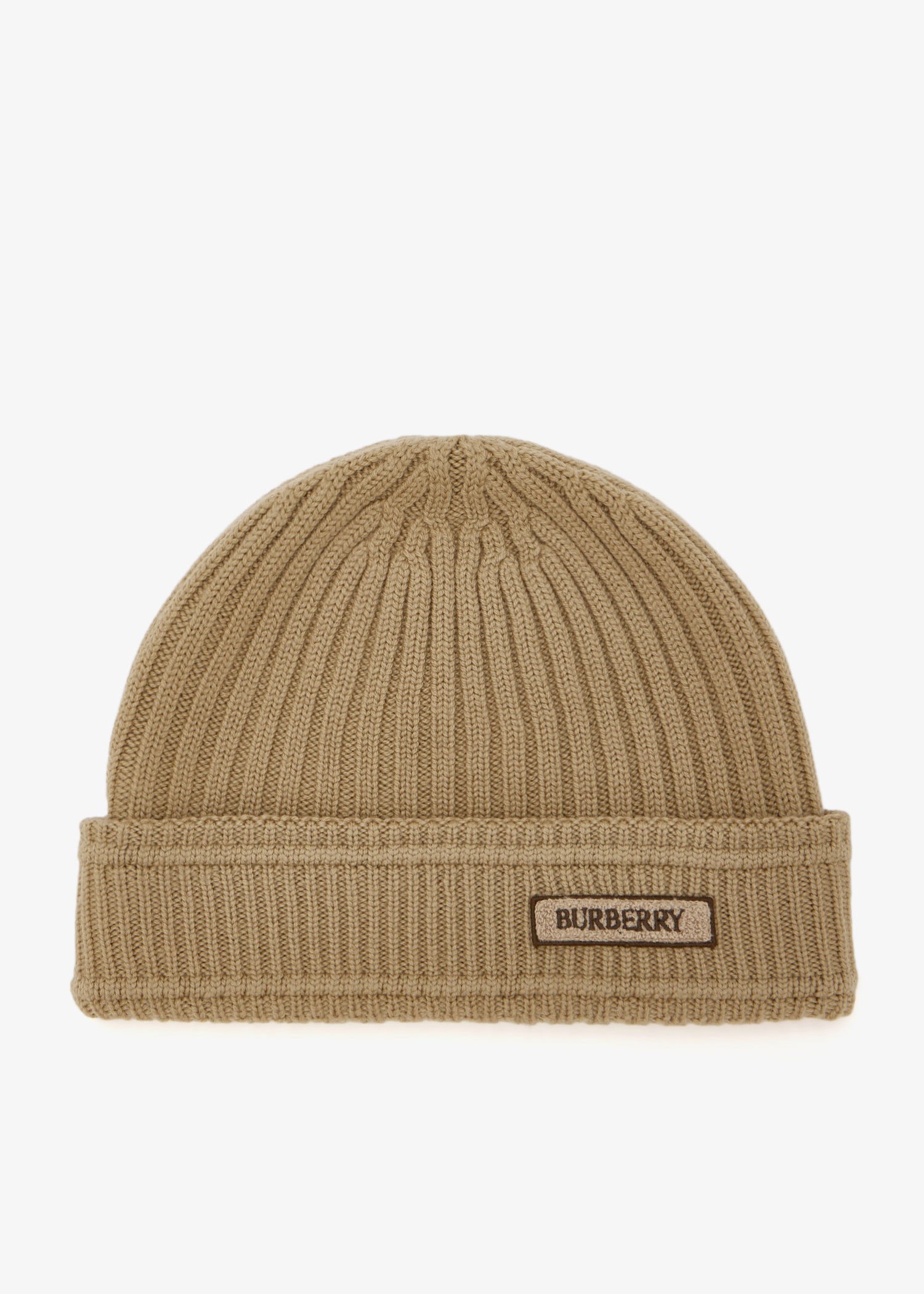 

Logo wool beanie, Beige