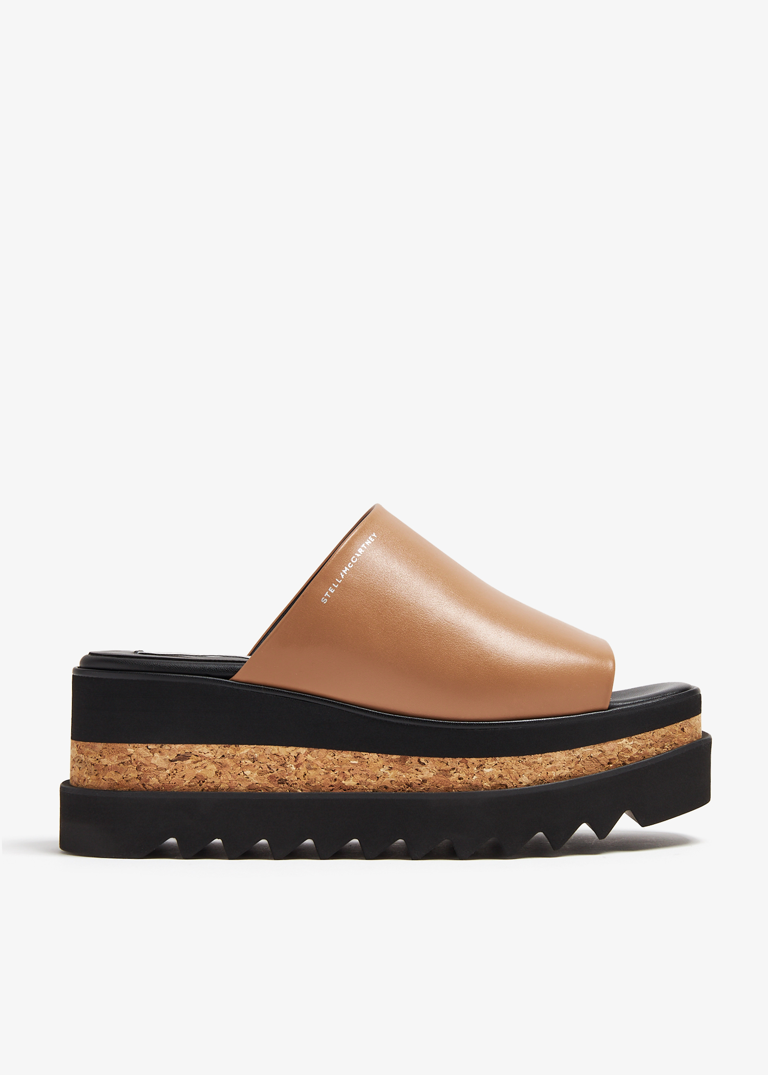 

Sneak-Elyse platform mules, Brown