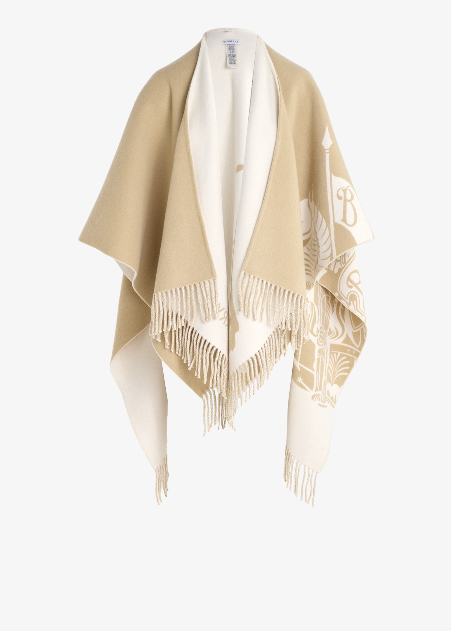 

Equestrian Knight Design cape, Beige