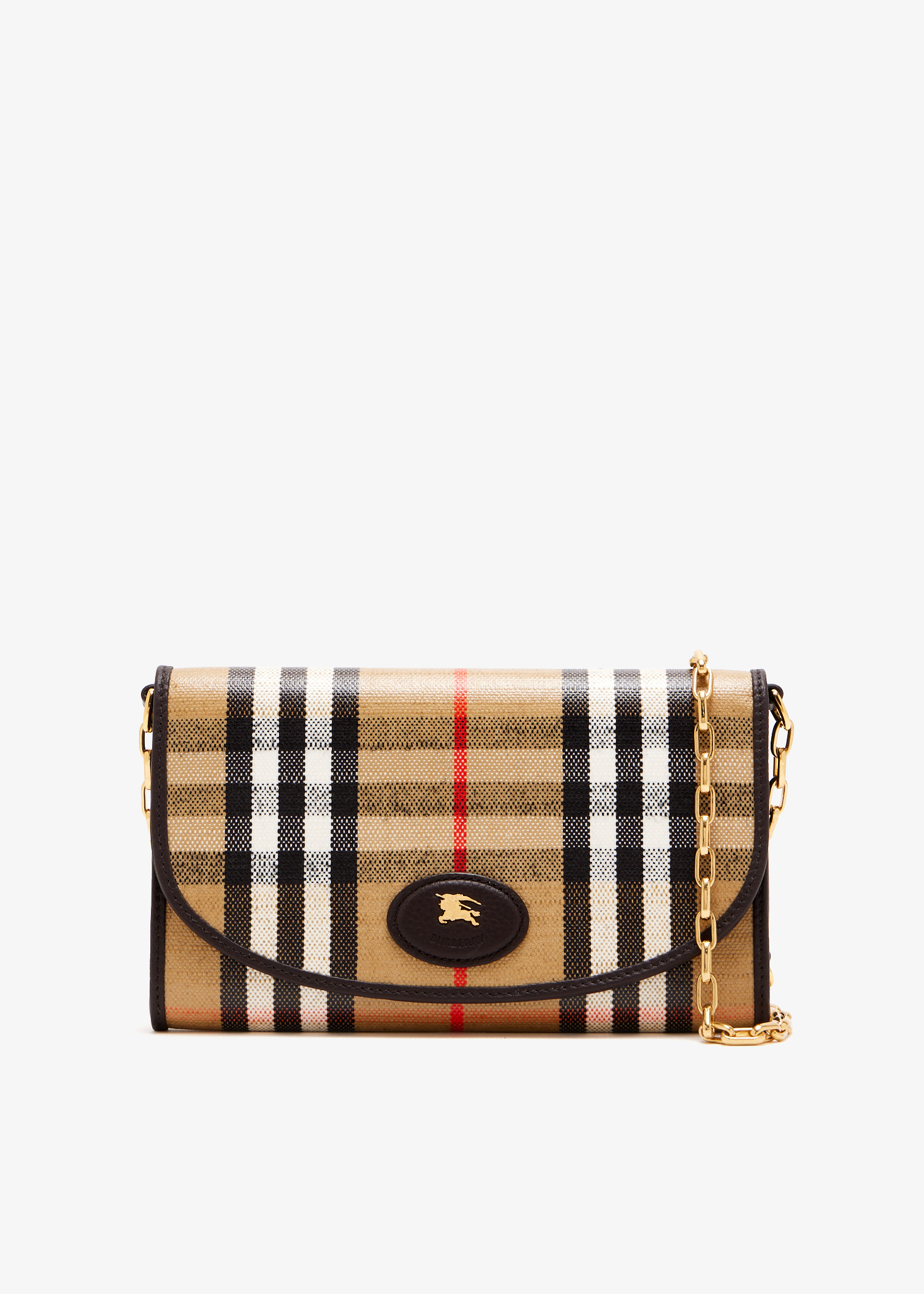 

Highlands chain strap wallet, Printed