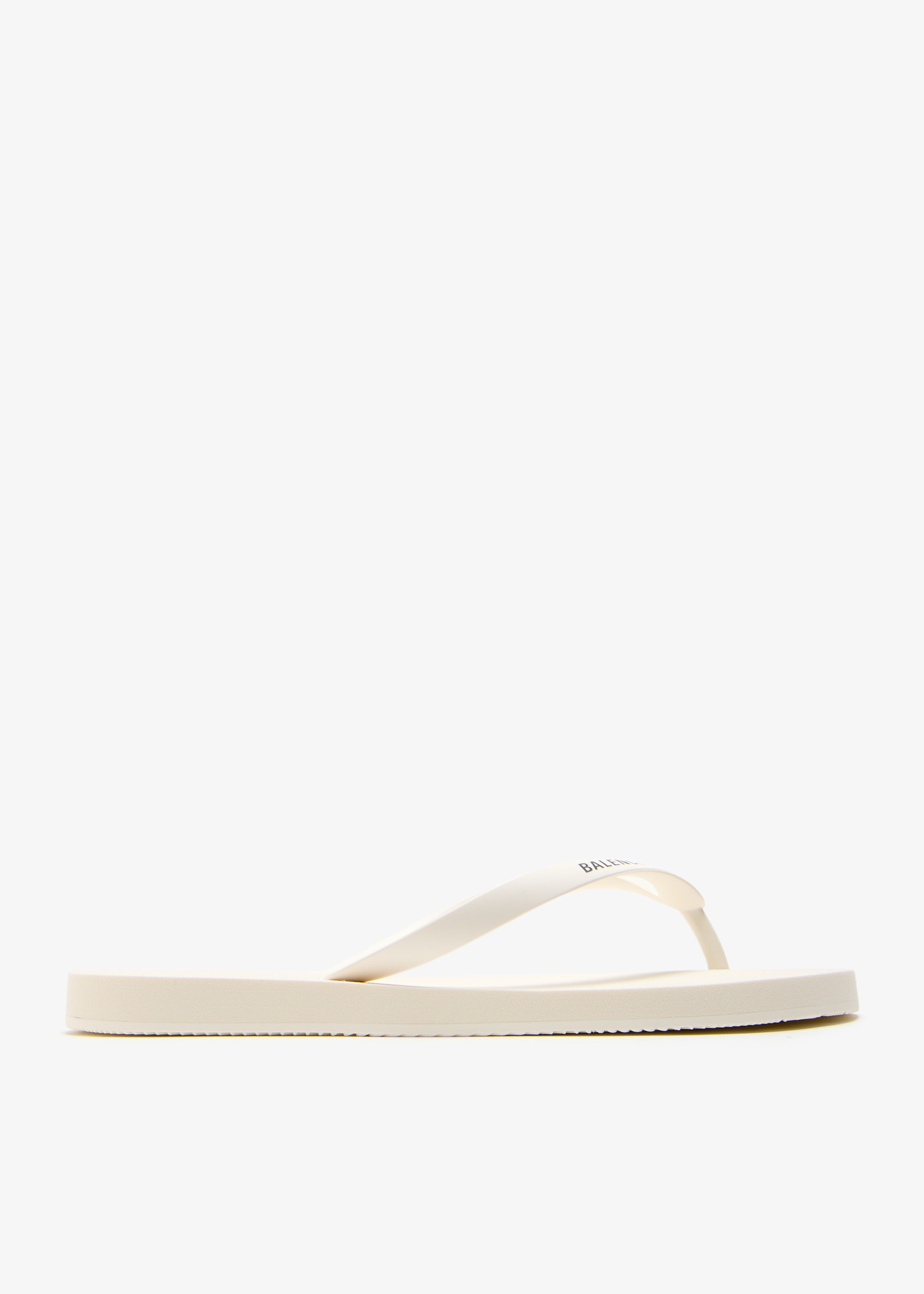 

Logo thong sandals, White